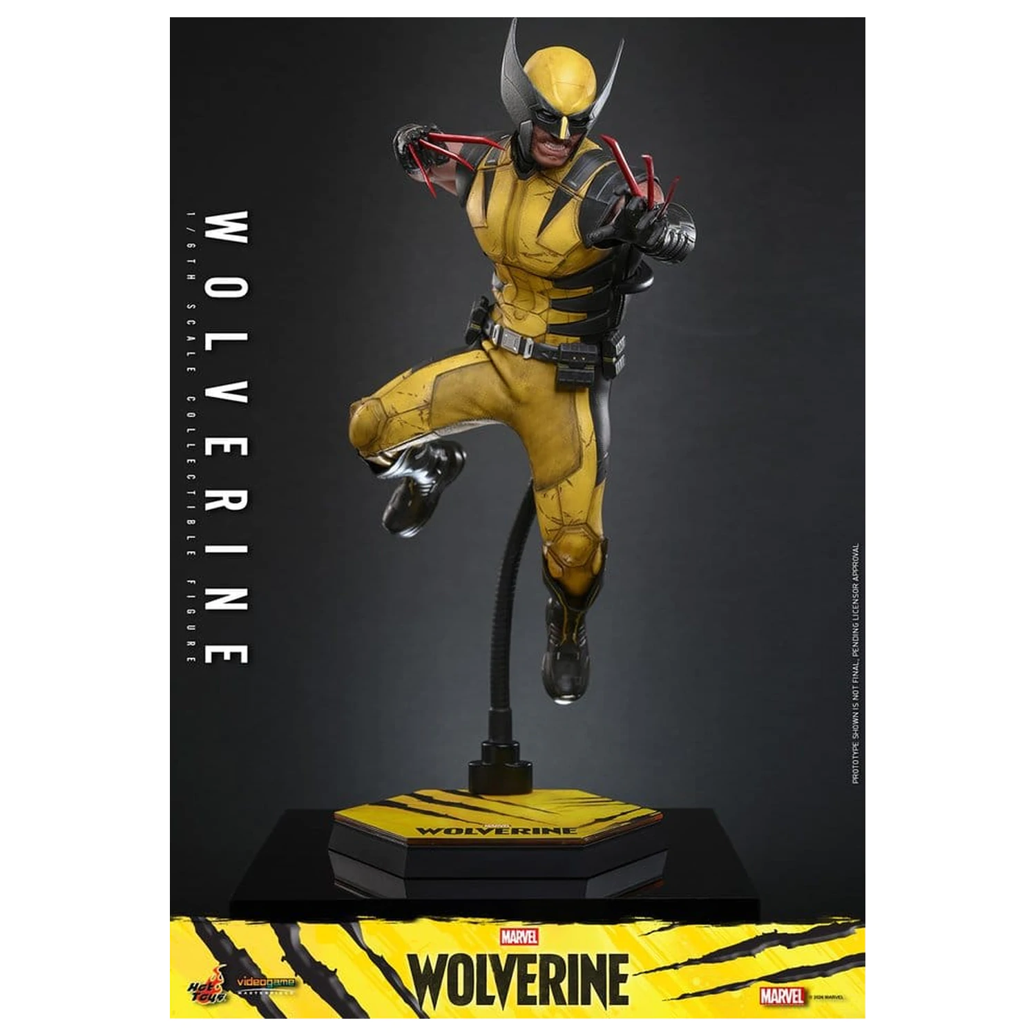 Marvel Video Igra Remek-djelo Akcijska Figura 1/6 Wolverine 29 cm fotografija proizvoda