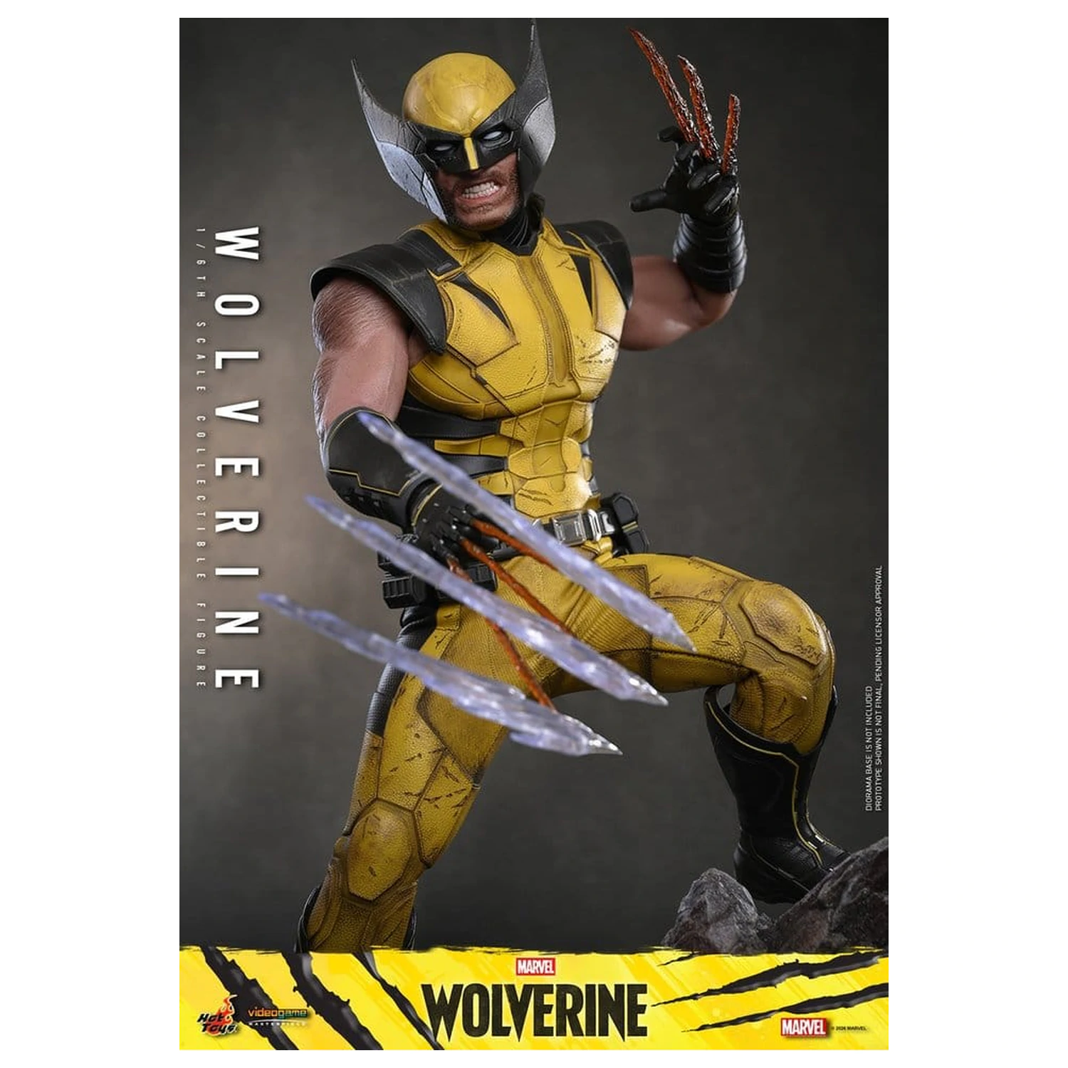 Marvel Video Igra Remek-djelo Akcijska Figura 1/6 Wolverine 29 cm fotografija proizvoda