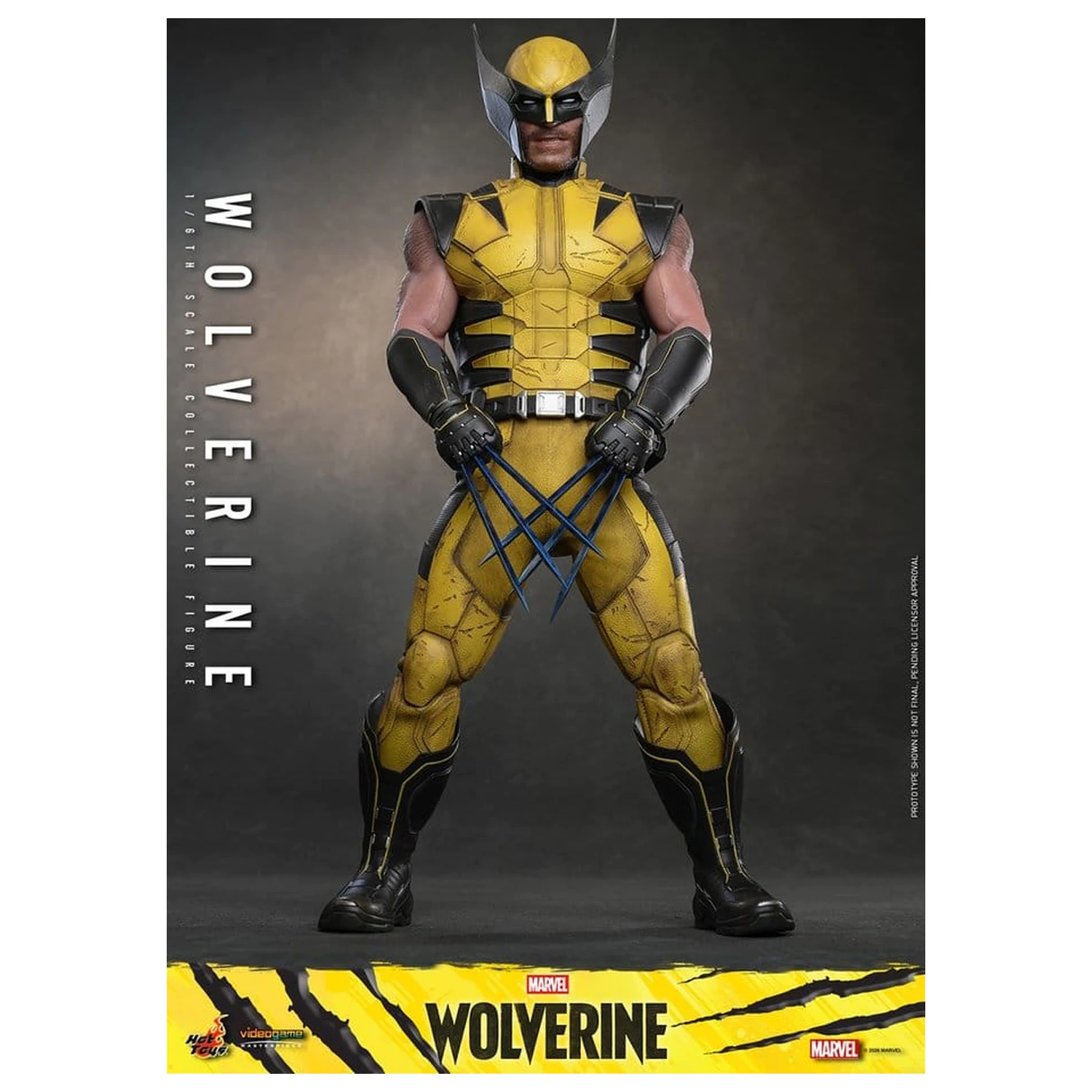 Marvel Video Igra Remek-djelo Akcijska Figura 1/6 Wolverine 29 cm fotografija proizvoda