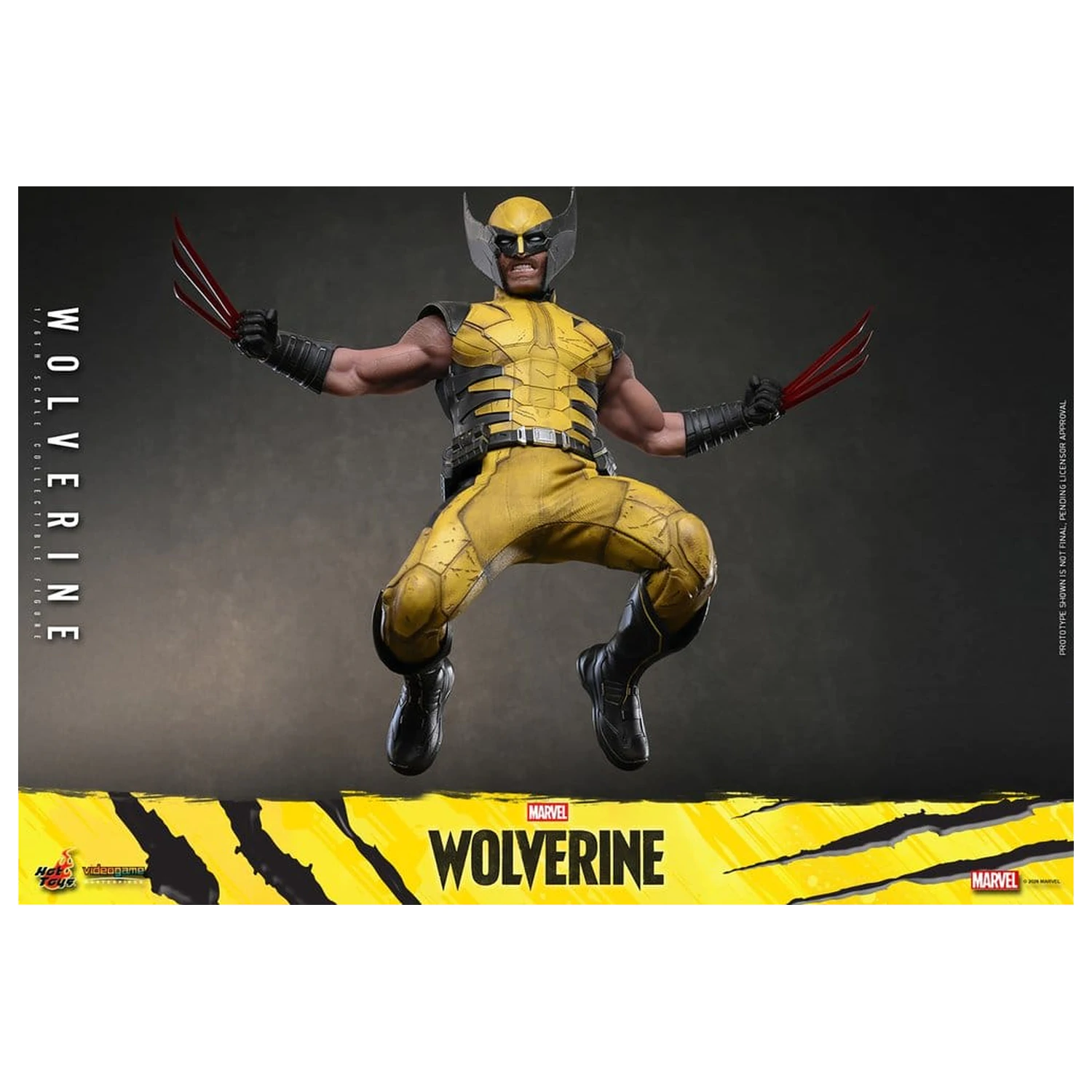 Marvel Video Igra Remek-djelo Akcijska Figura 1/6 Wolverine 29 cm fotografija proizvoda