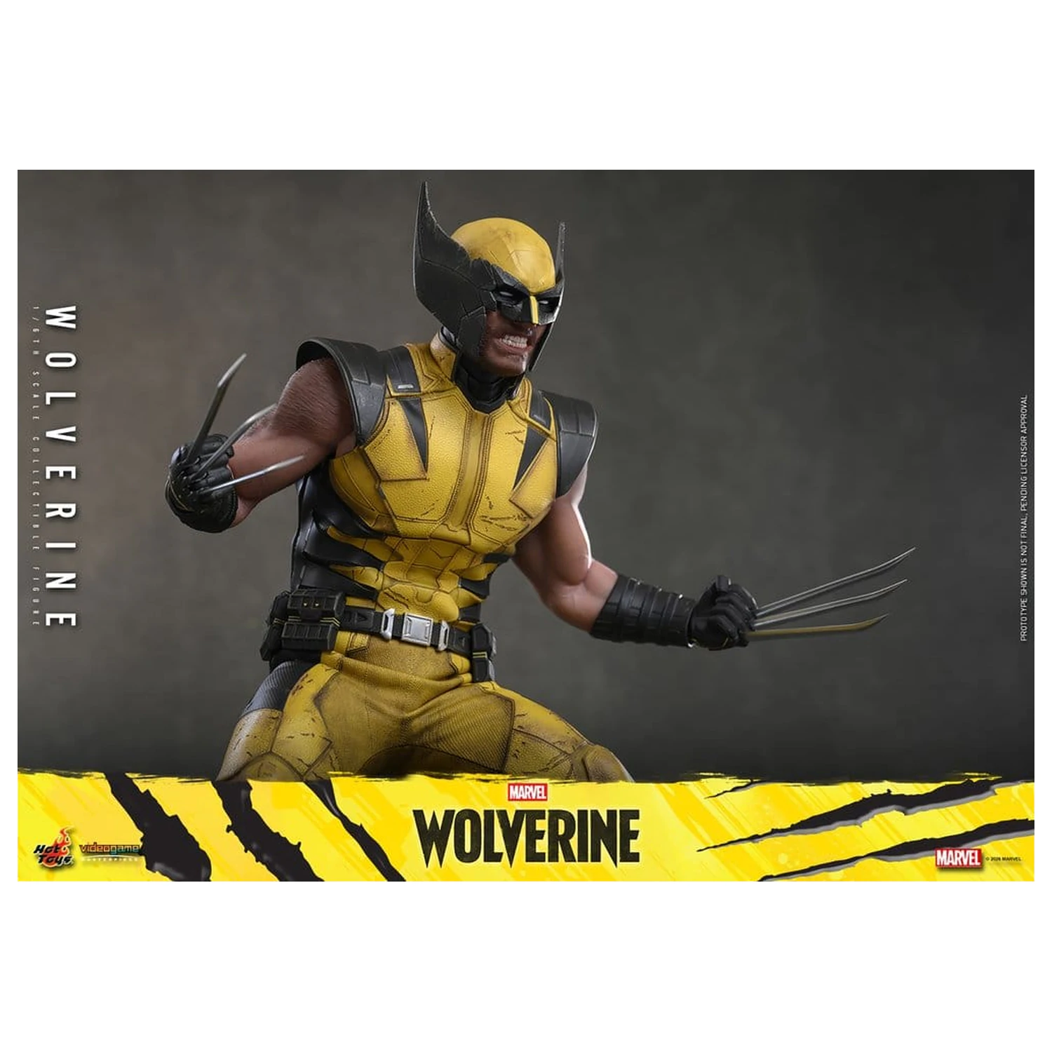Marvel Video Igra Remek-djelo Akcijska Figura 1/6 Wolverine 29 cm fotografija proizvoda