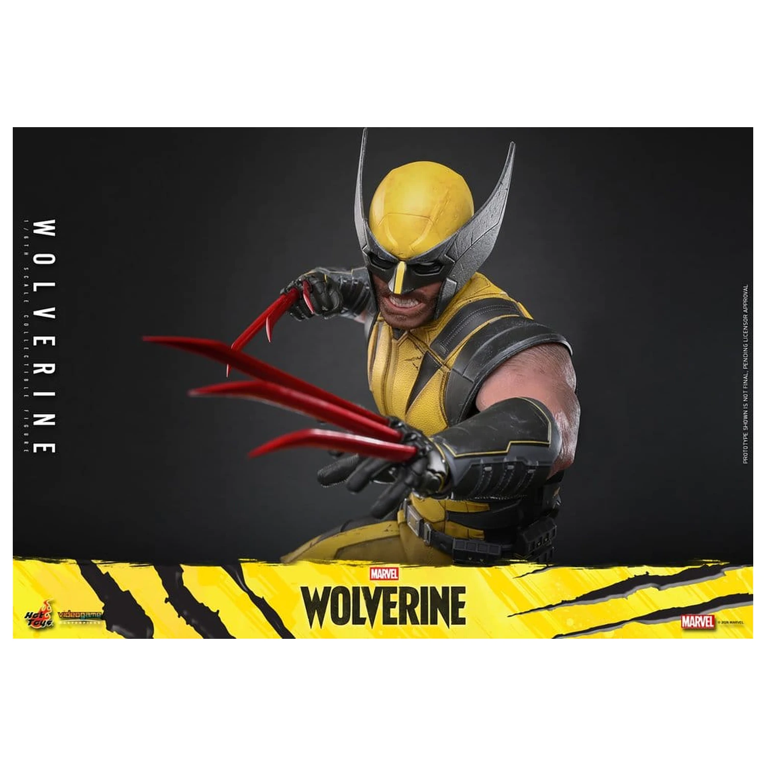 Marvel Video Igra Remek-djelo Akcijska Figura 1/6 Wolverine 29 cm fotografija proizvoda