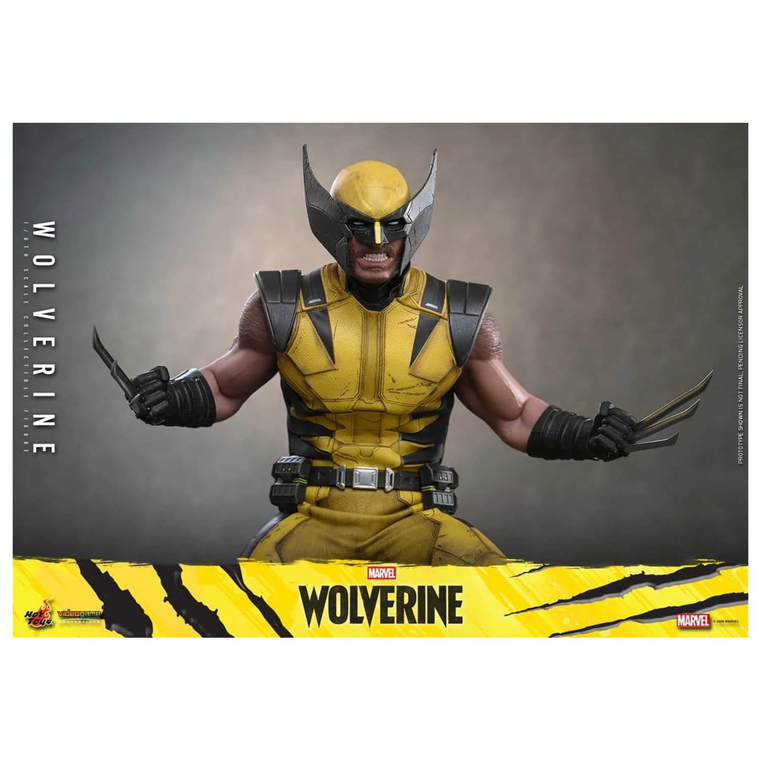 Marvel Video Igra Remek-djelo Akcijska Figura 1/6 Wolverine 29 cm fotografija proizvoda