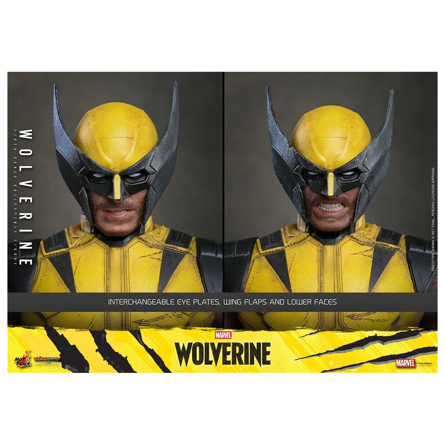Marvel Video Igra Remek-djelo Akcijska Figura 1/6 Wolverine 29 cm fotografija proizvoda