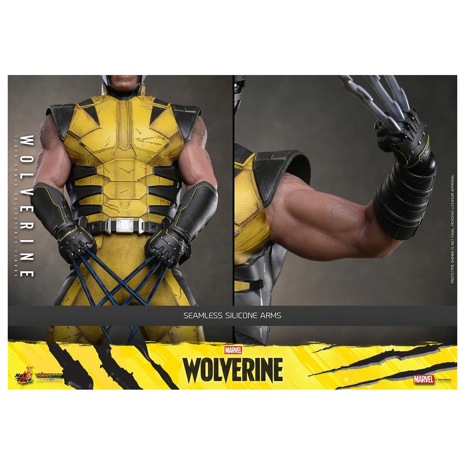 Marvel Video Igra Remek-djelo Akcijska Figura 1/6 Wolverine 29 cm fotografija proizvoda