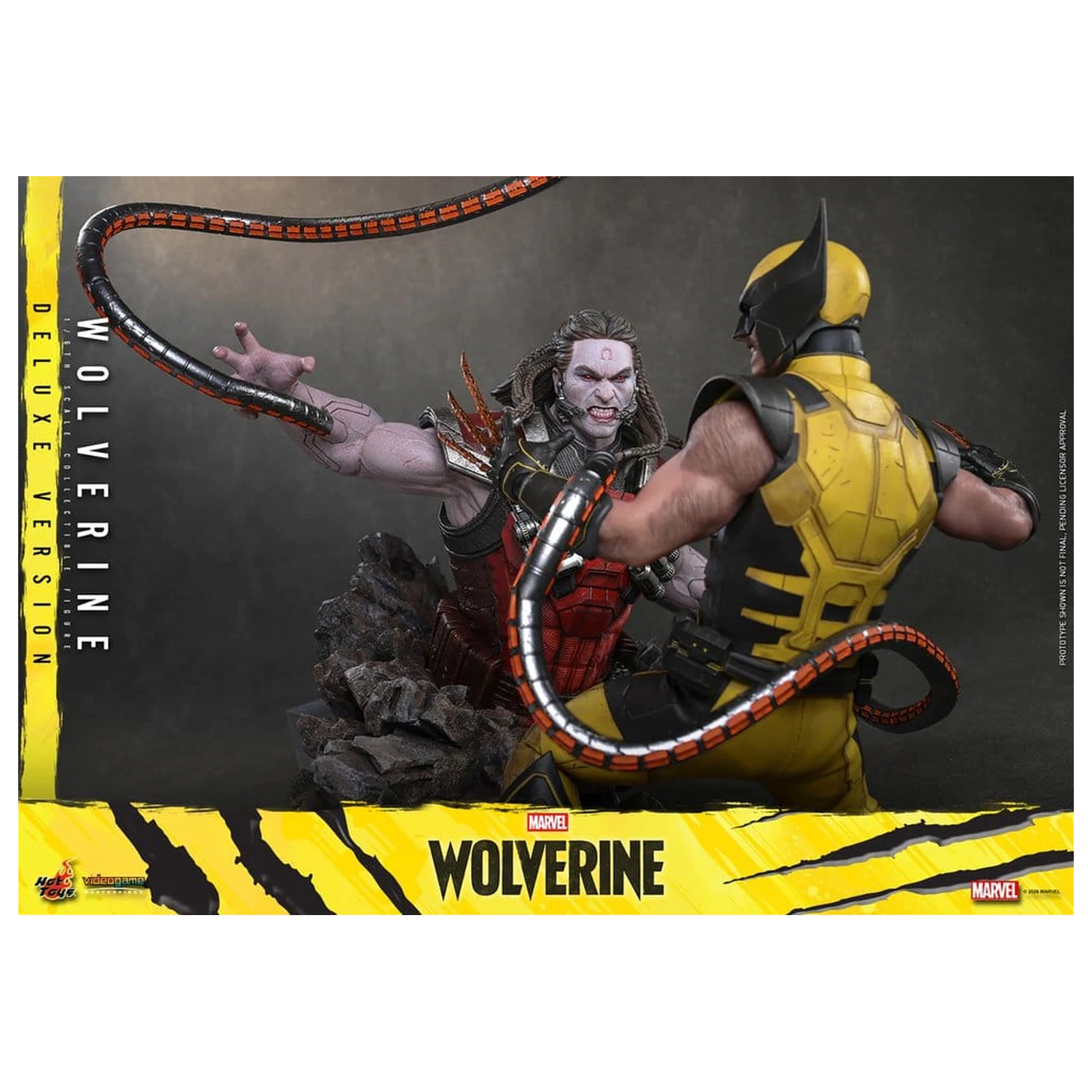 Marvel Video Game Masterpiece akcijska figura 1/6 Wolverine (Deluxe Version) 29 cm fotografija proizvoda