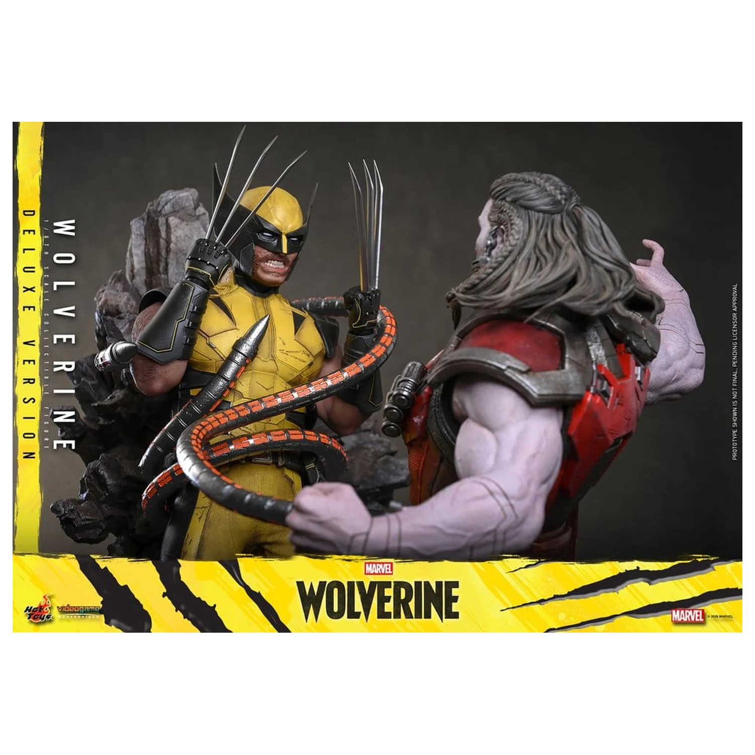 Marvel Video Game Masterpiece akcijska figura 1/6 Wolverine (Deluxe Version) 29 cm fotografija proizvoda
