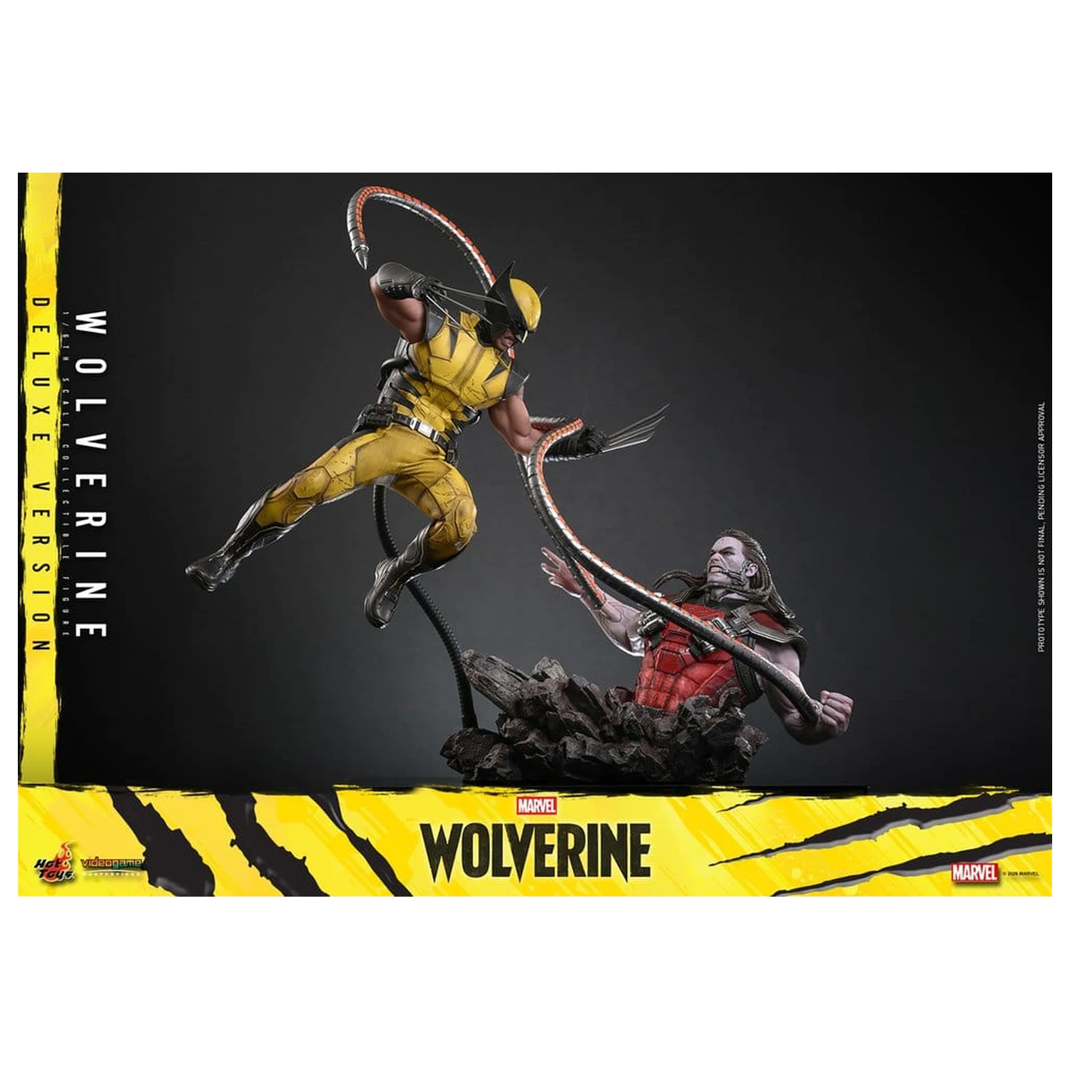 Marvel Video Game Masterpiece akcijska figura 1/6 Wolverine (Deluxe Version) 29 cm fotografija proizvoda