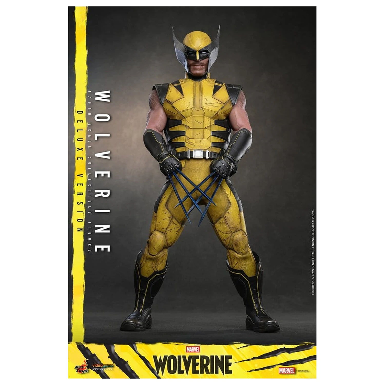 Marvel Video Game Masterpiece akcijska figura 1/6 Wolverine (Deluxe Version) 29 cm fotografija proizvoda