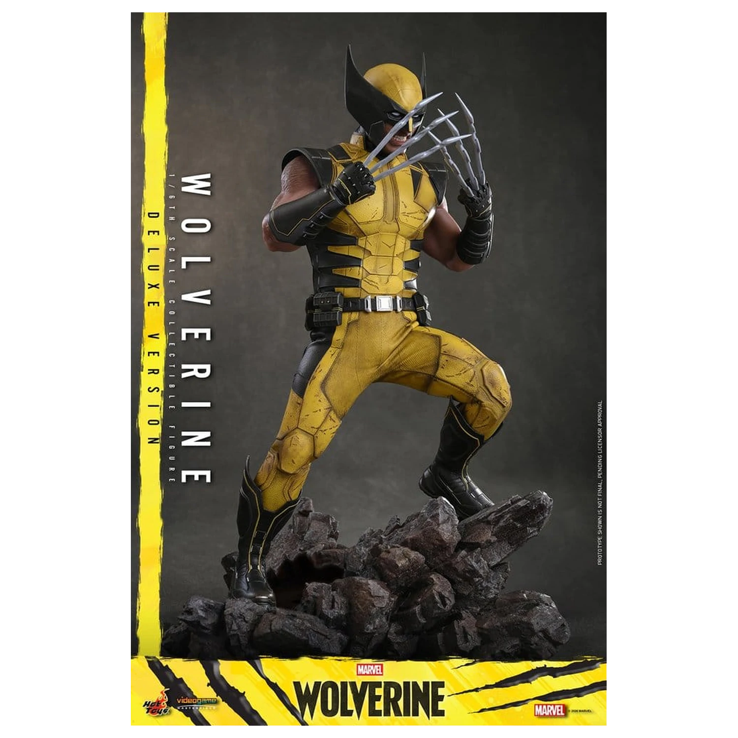 Marvel Video Game Masterpiece akcijska figura 1/6 Wolverine (Deluxe Version) 29 cm fotografija proizvoda