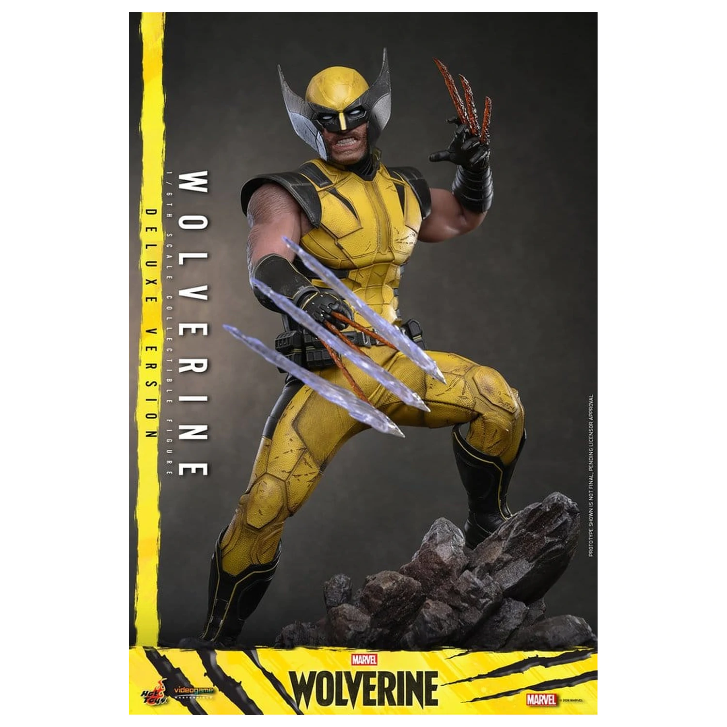 Marvel Video Game Masterpiece akcijska figura 1/6 Wolverine (Deluxe Version) 29 cm fotografija proizvoda