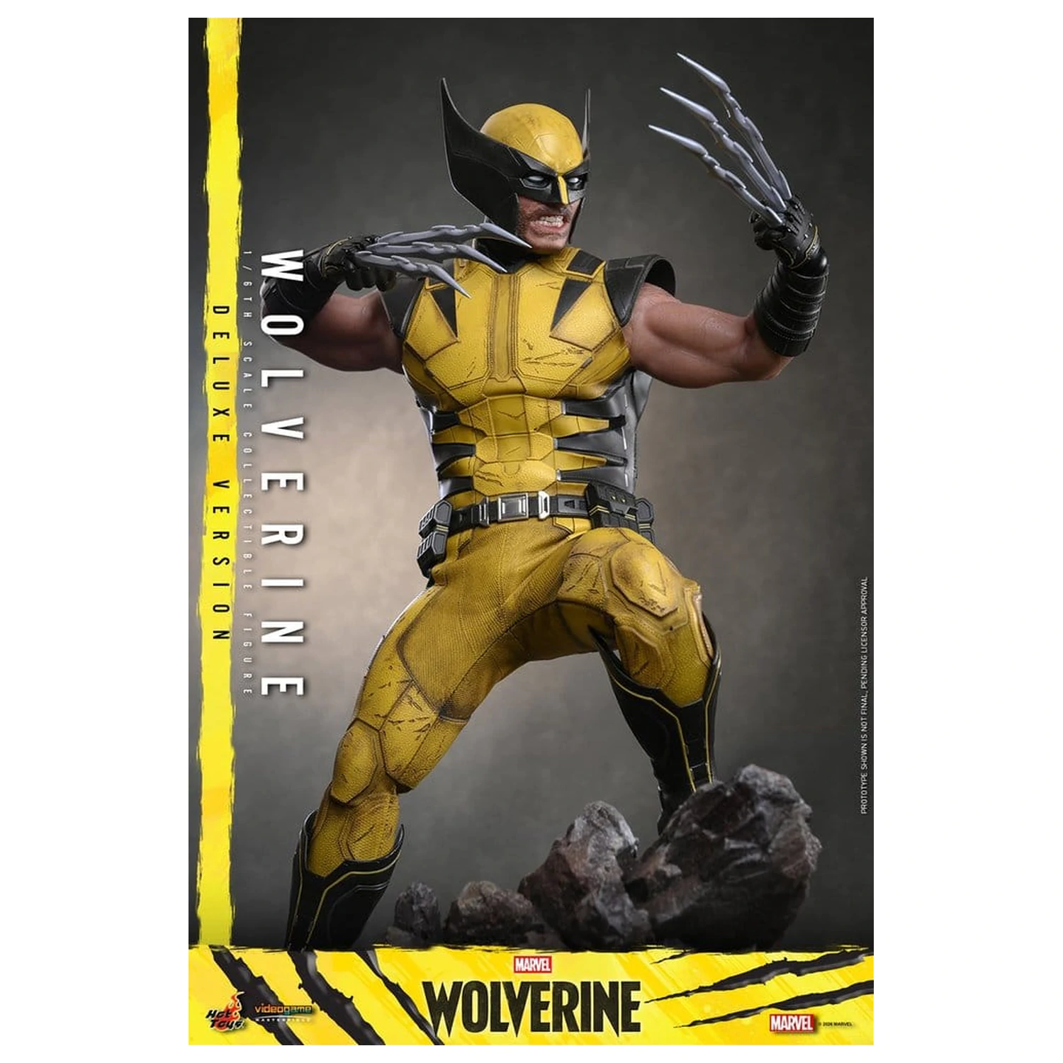 Marvel Video Game Masterpiece akcijska figura 1/6 Wolverine (Deluxe Version) 29 cm fotografija proizvoda