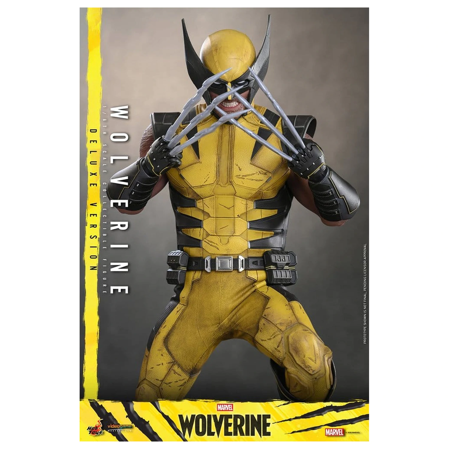 Marvel Video Game Masterpiece akcijska figura 1/6 Wolverine (Deluxe Version) 29 cm fotografija proizvoda