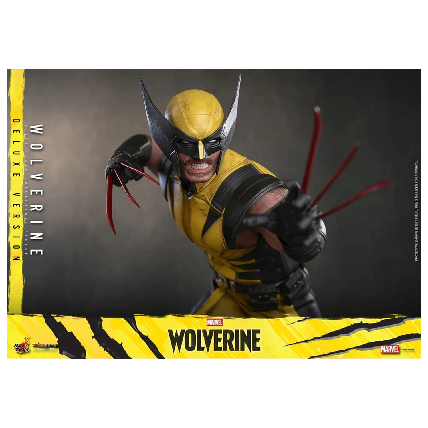 Marvel Video Game Masterpiece akcijska figura 1/6 Wolverine (Deluxe Version) 29 cm fotografija proizvoda