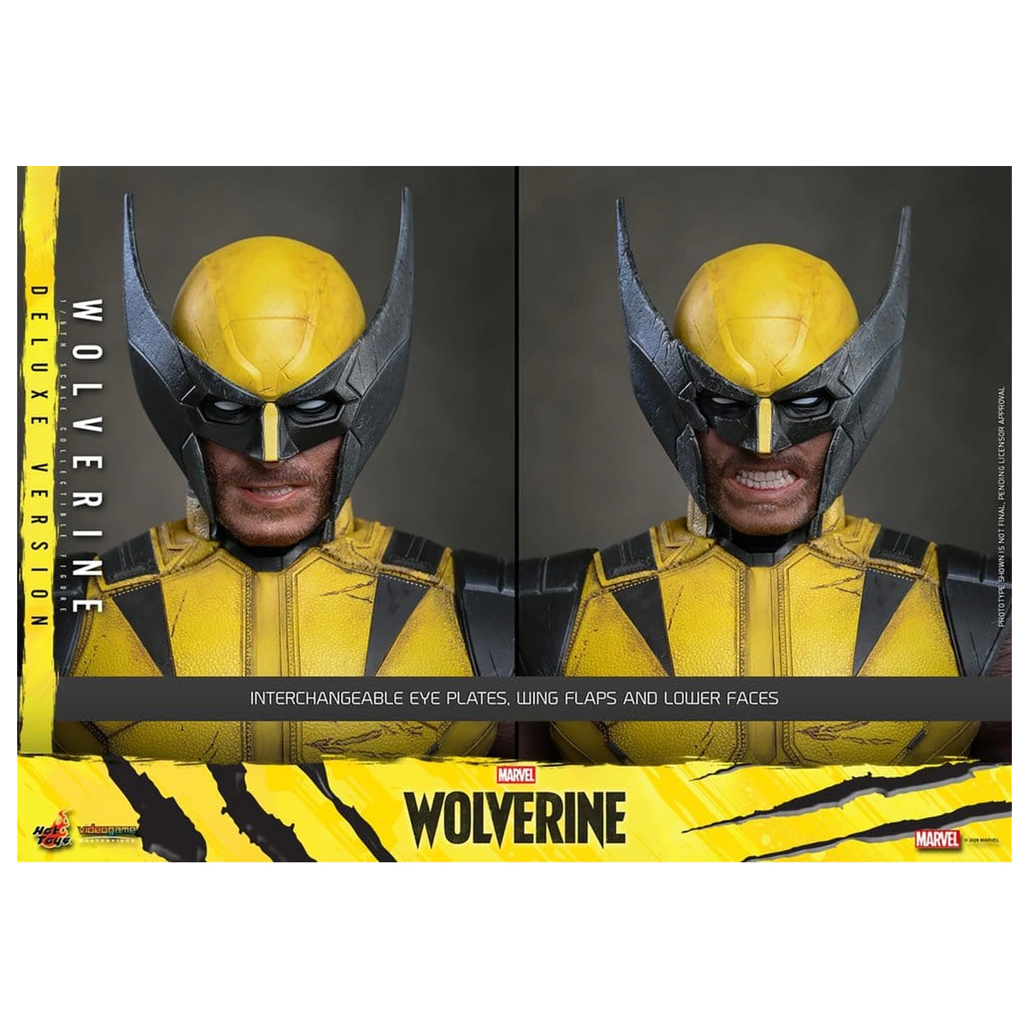Marvel Video Game Masterpiece akcijska figura 1/6 Wolverine (Deluxe Version) 29 cm fotografija proizvoda