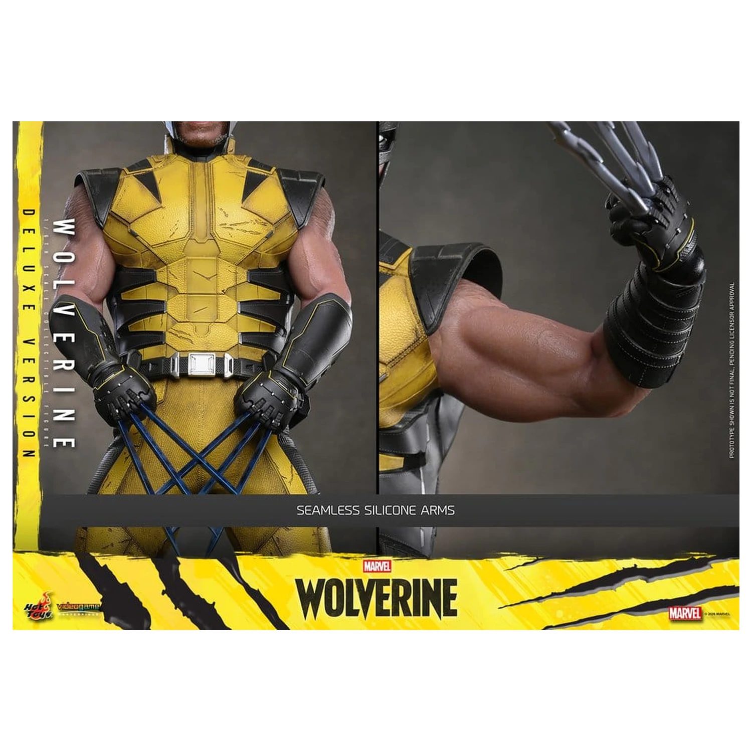 Marvel Video Game Masterpiece akcijska figura 1/6 Wolverine (Deluxe Version) 29 cm fotografija proizvoda