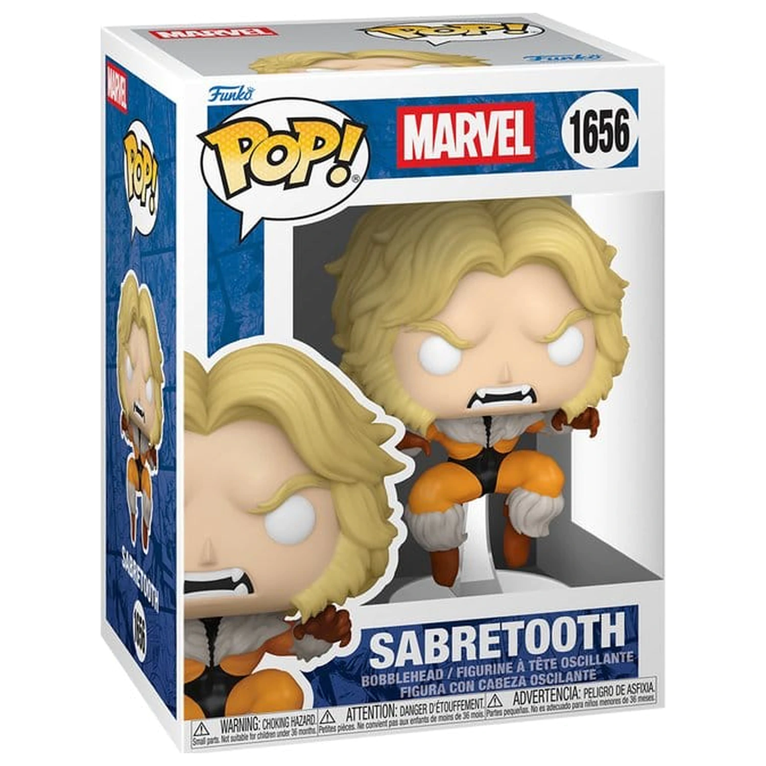 Marvel Weapon X Program Funko POP! Vinyl figurica Sabertooth 9 cm fotografija proizvoda