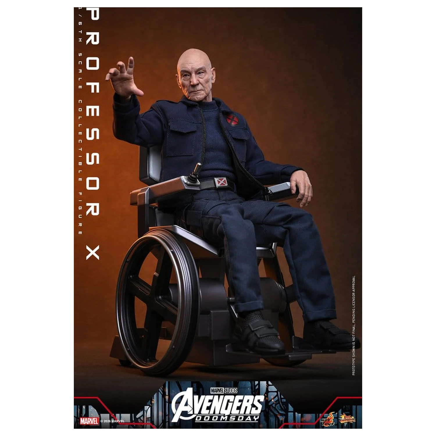 Marvel X-Men akcijska figura 1/6 Professor X 25 cm fotografija proizvoda