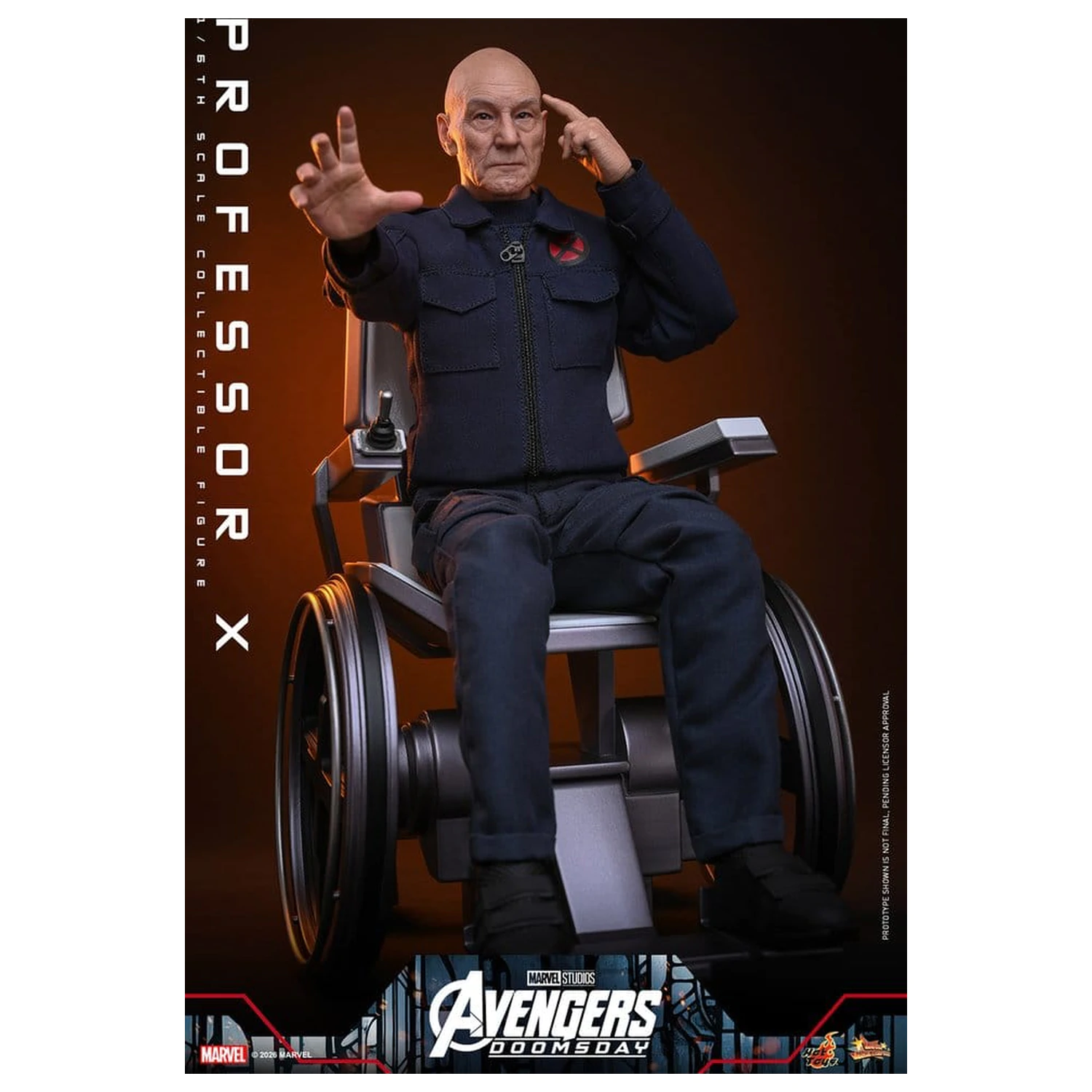 Marvel X-Men akcijska figura 1/6 Professor X 25 cm fotografija proizvoda