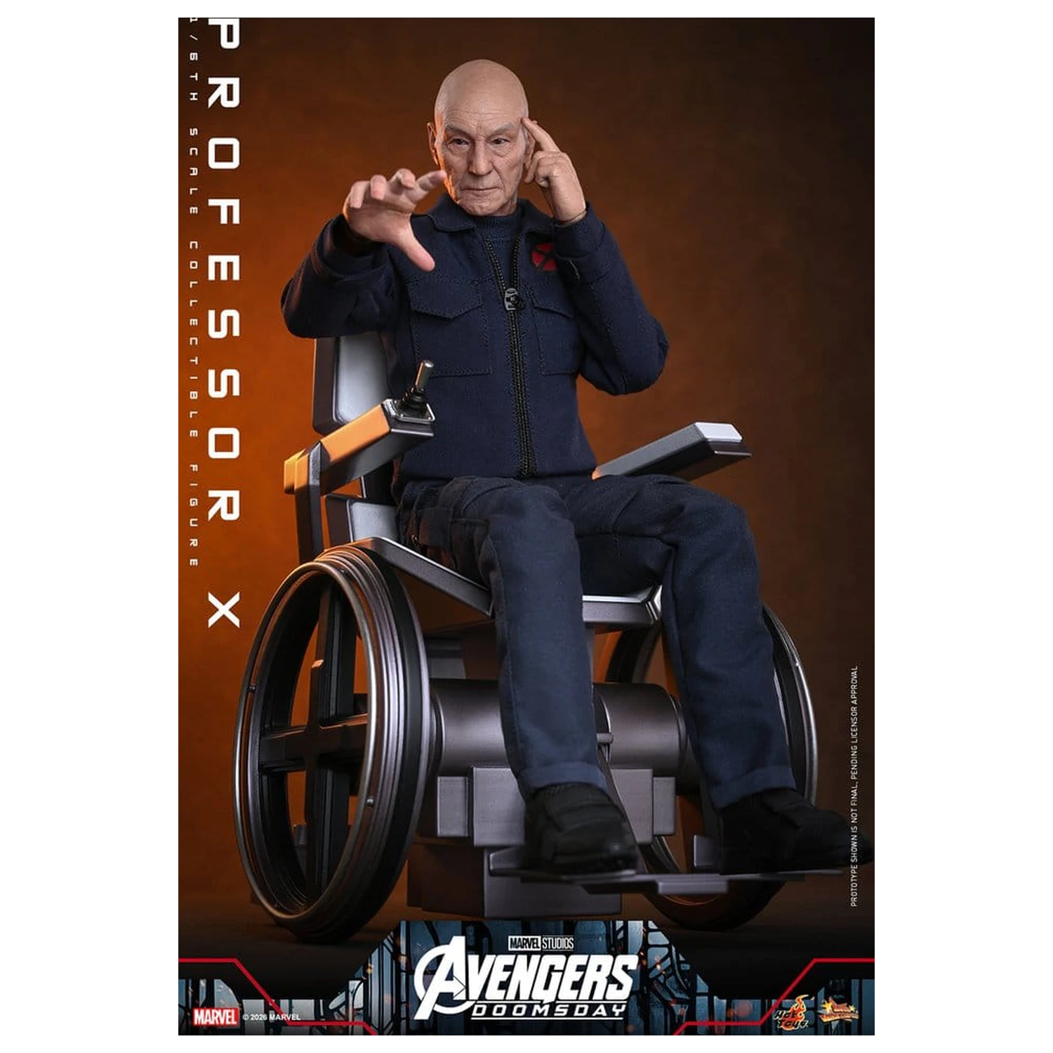 Marvel X-Men akcijska figura 1/6 Professor X 25 cm fotografija proizvoda