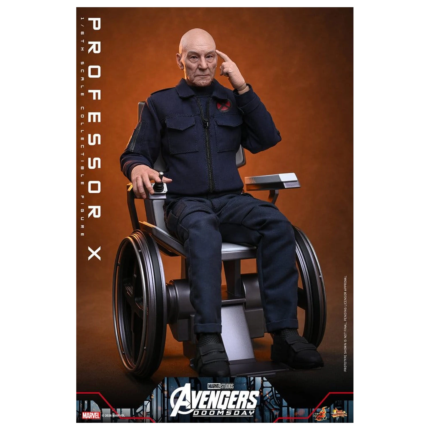 Marvel X-Men akcijska figura 1/6 Professor X 25 cm fotografija proizvoda