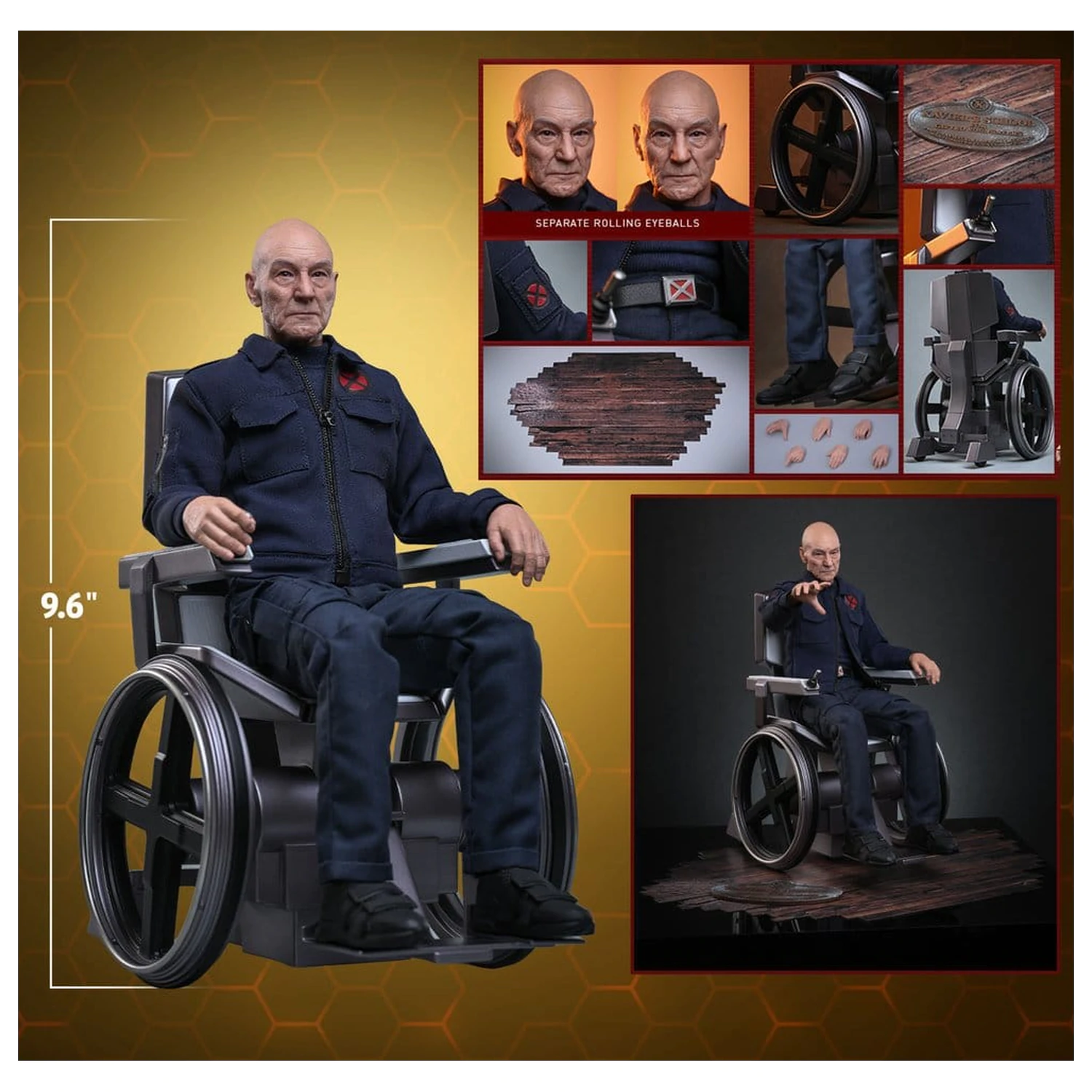Marvel X-Men akcijska figura 1/6 Professor X 25 cm fotografija proizvoda