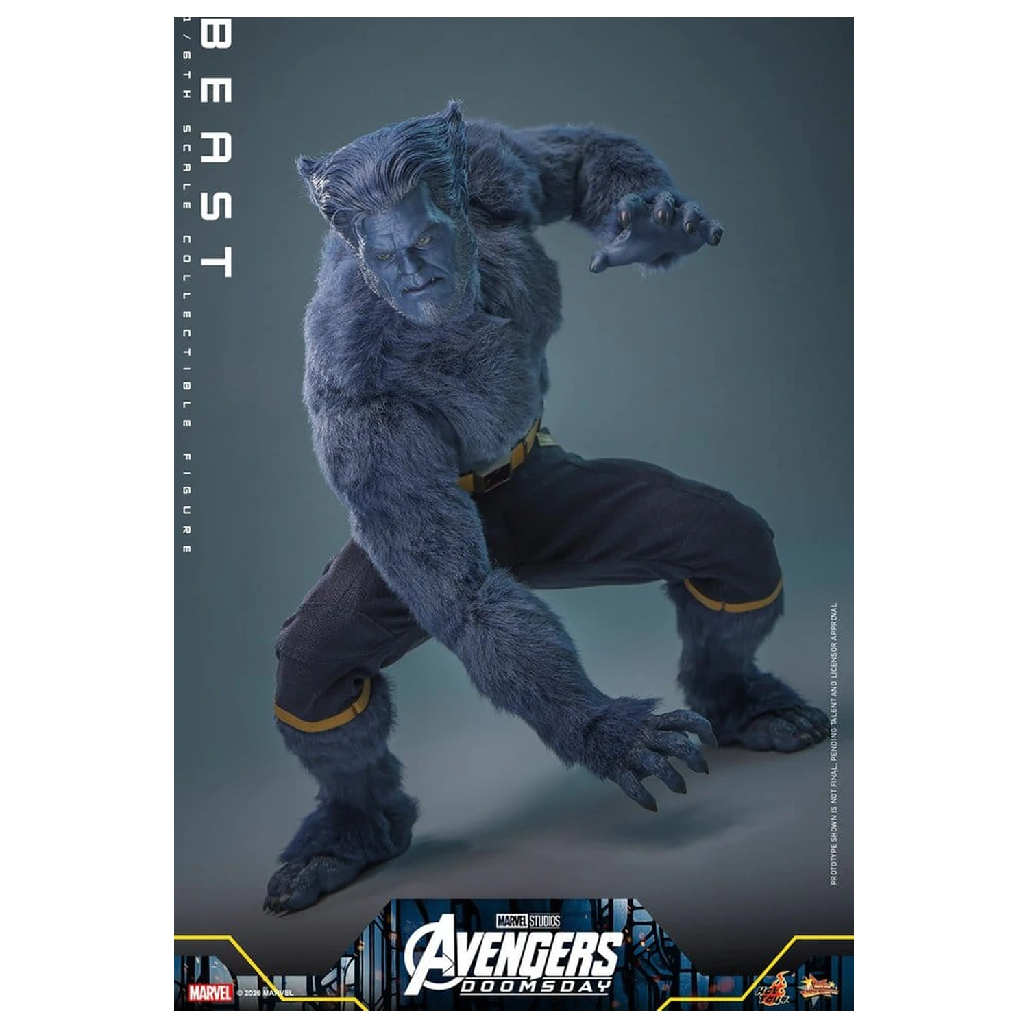 Marvel X-Men Movie Masterpiece akcijska figura 1/6 Beast (Collector Edition) 33 cm fotografija proizvoda