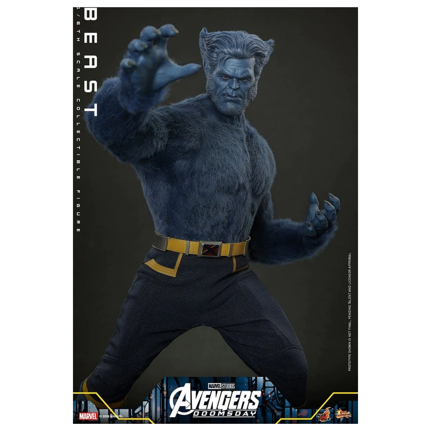Marvel X-Men Movie Masterpiece akcijska figura 1/6 Beast (Collector Edition) 33 cm fotografija proizvoda