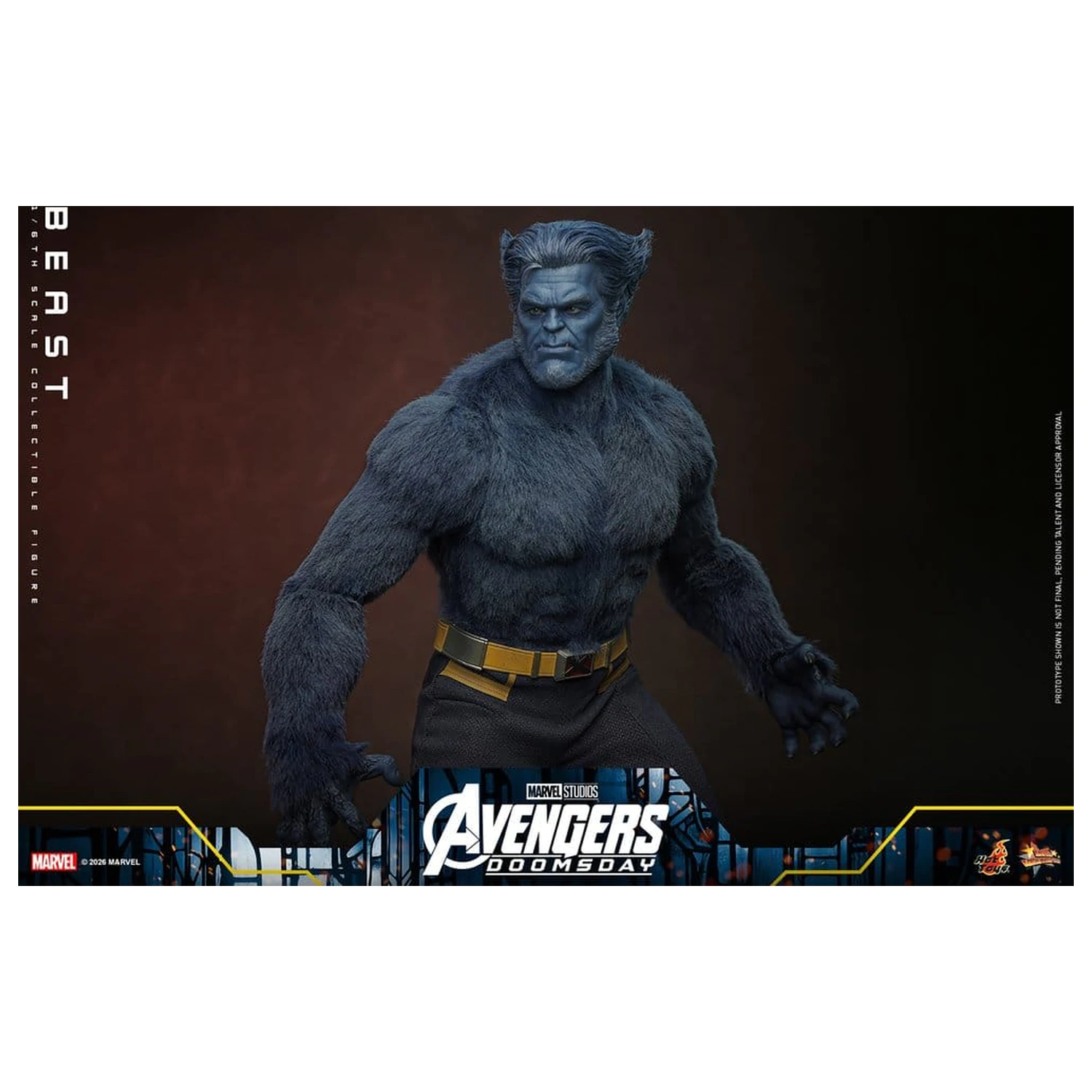 Marvel X-Men Movie Masterpiece akcijska figura 1/6 Beast (Collector Edition) 33 cm fotografija proizvoda