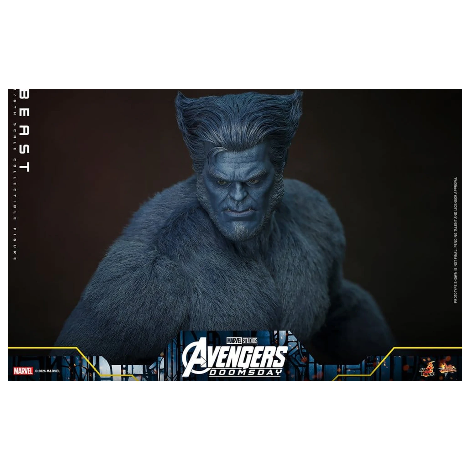 Marvel X-Men Movie Masterpiece akcijska figura 1/6 Beast (Collector Edition) 33 cm fotografija proizvoda