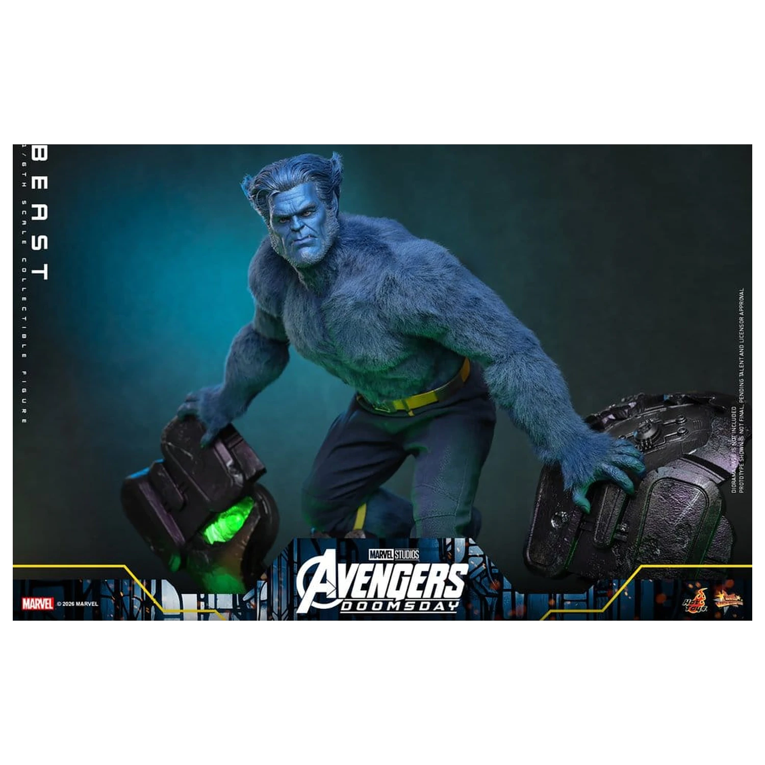 Marvel X-Men Movie Masterpiece akcijska figura 1/6 Beast (Collector Edition) 33 cm fotografija proizvoda
