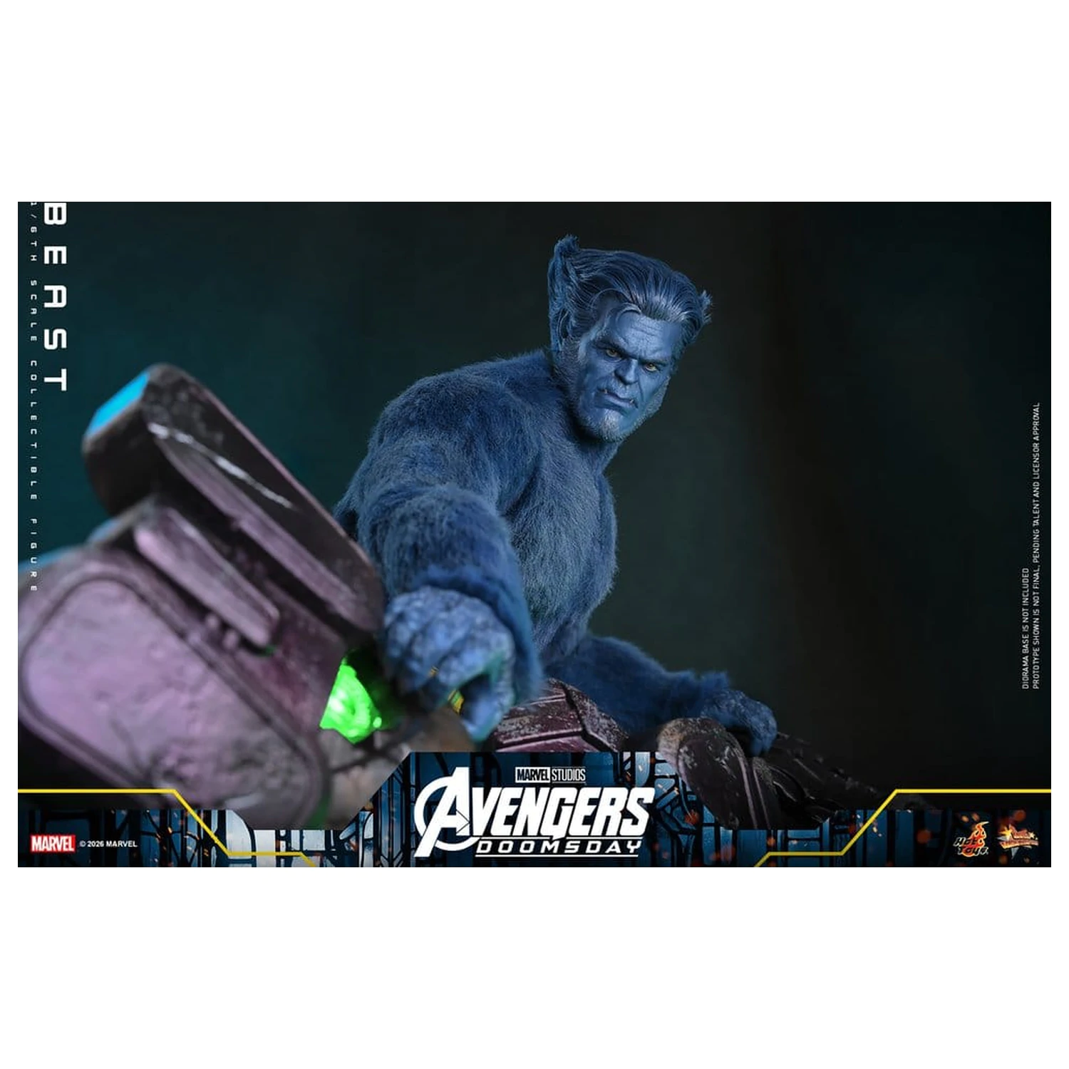 Marvel X-Men Movie Masterpiece akcijska figura 1/6 Beast (Collector Edition) 33 cm fotografija proizvoda