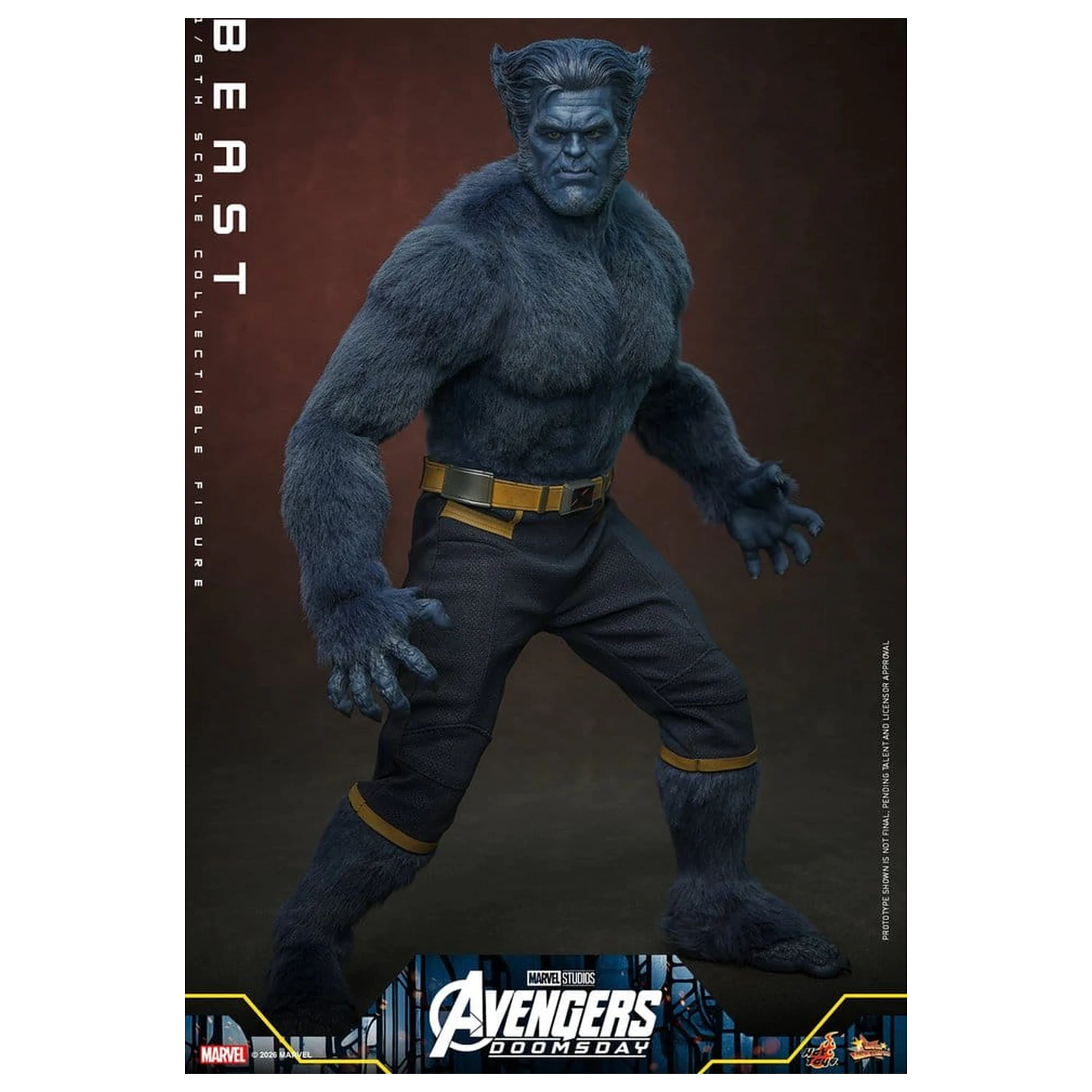 Marvel X-Men Movie Masterpiece akcijska figura 1/6 Beast (Collector Edition) 33 cm fotografija proizvoda
