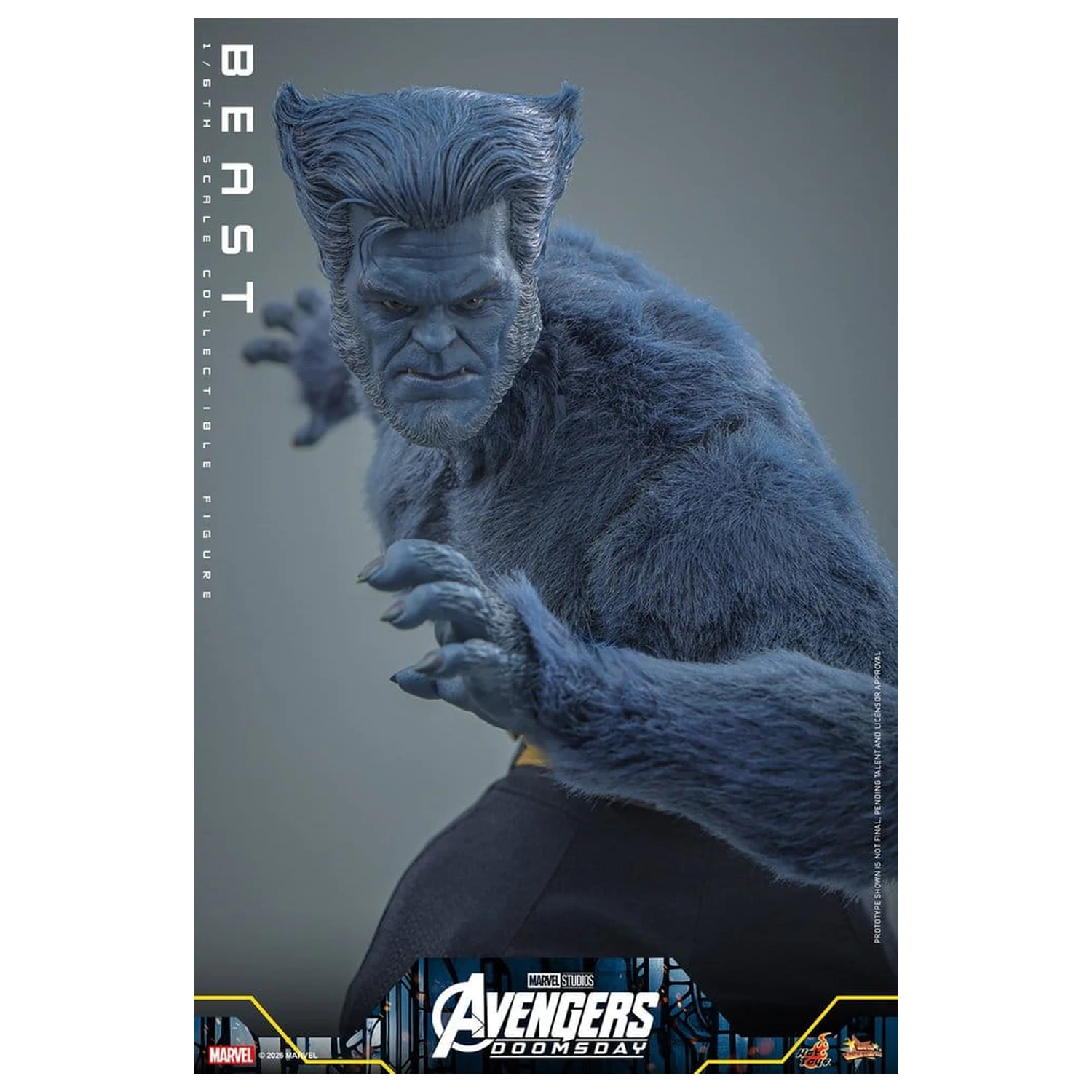Marvel X-Men Movie Masterpiece akcijska figura 1/6 Beast (Collector Edition) 33 cm fotografija proizvoda