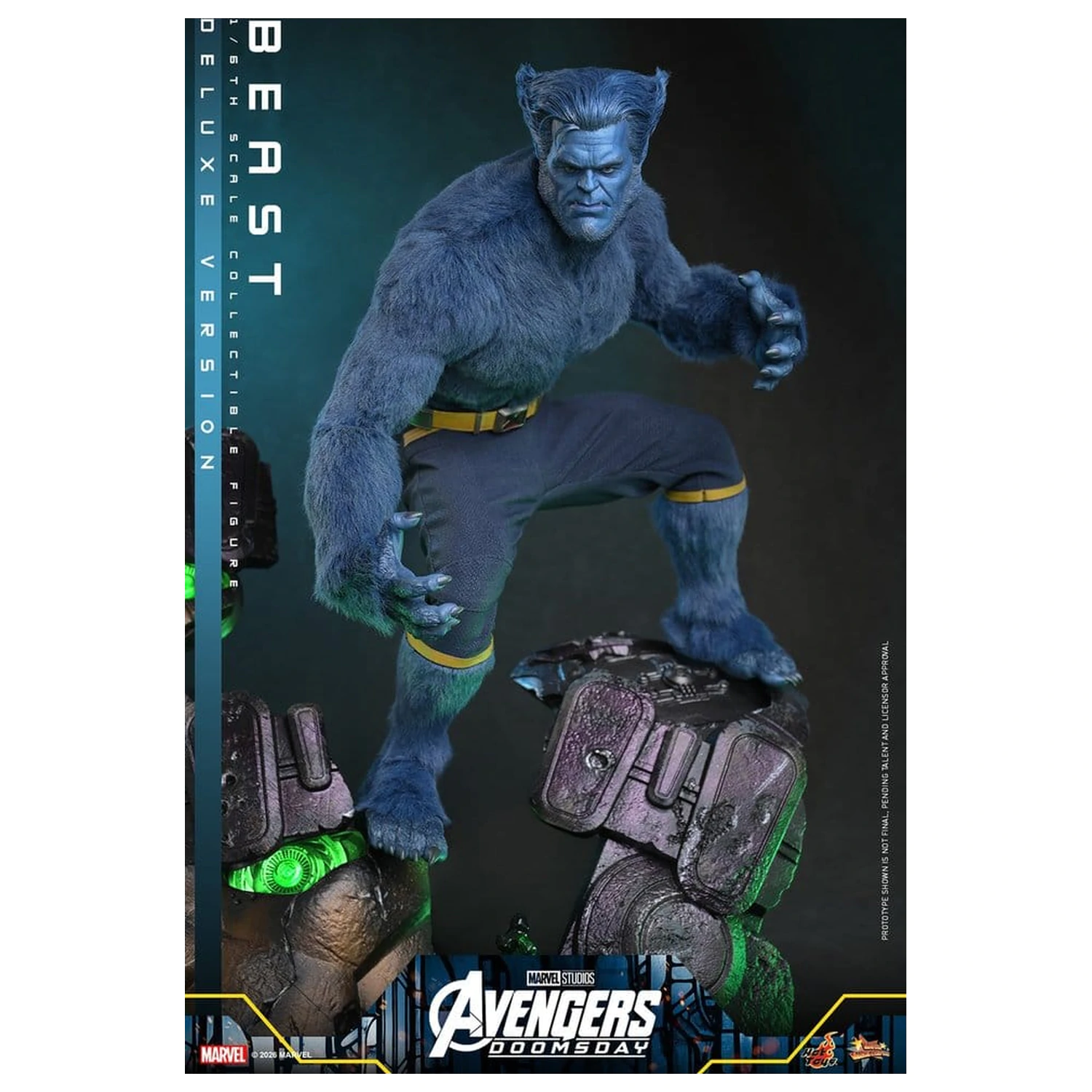 Marvel X-Men Movie Masterpiece akcijska figura 1/6 Beast (Deluxe verzija) 33 cm fotografija proizvoda