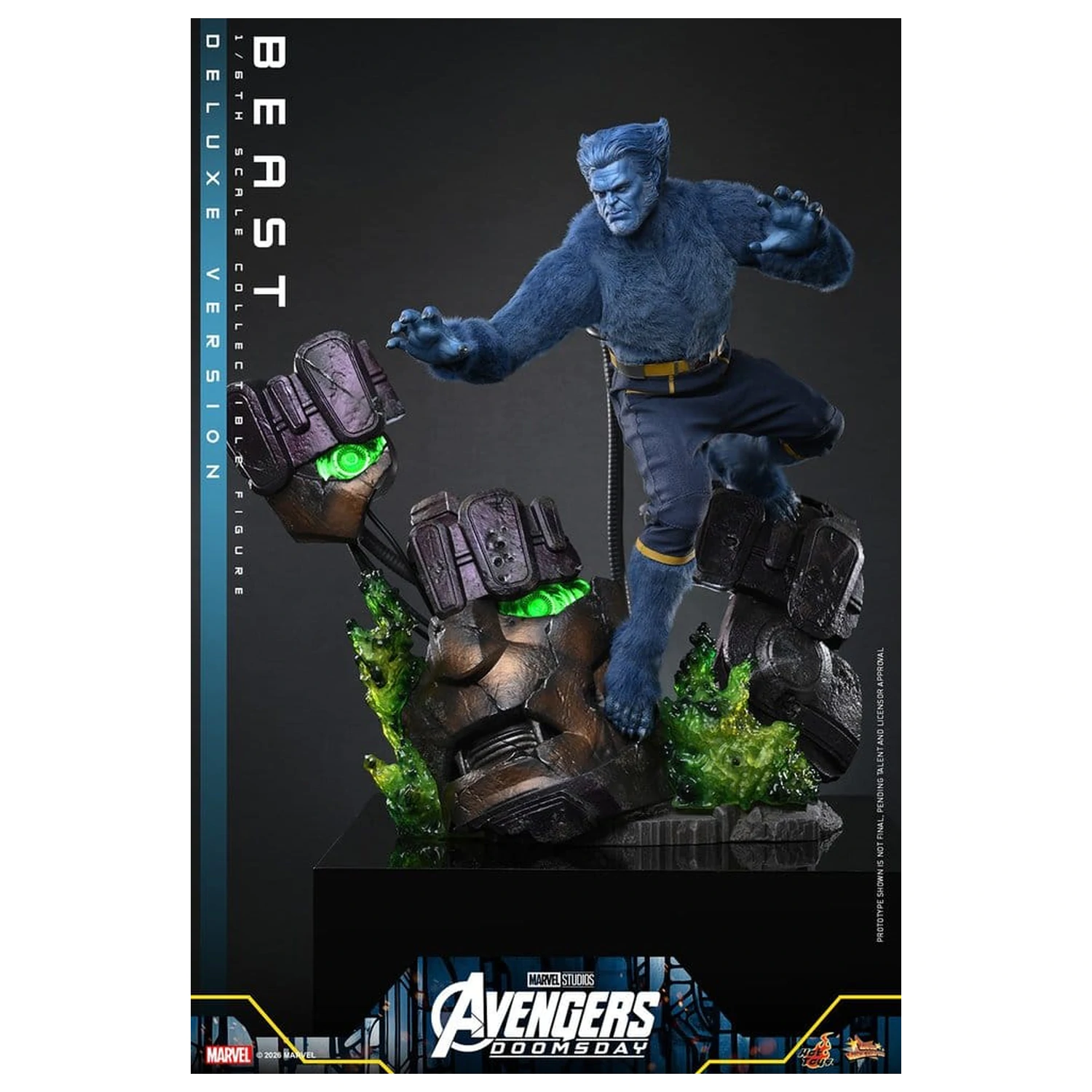 Marvel X-Men Movie Masterpiece akcijska figura 1/6 Beast (Deluxe verzija) 33 cm fotografija proizvoda