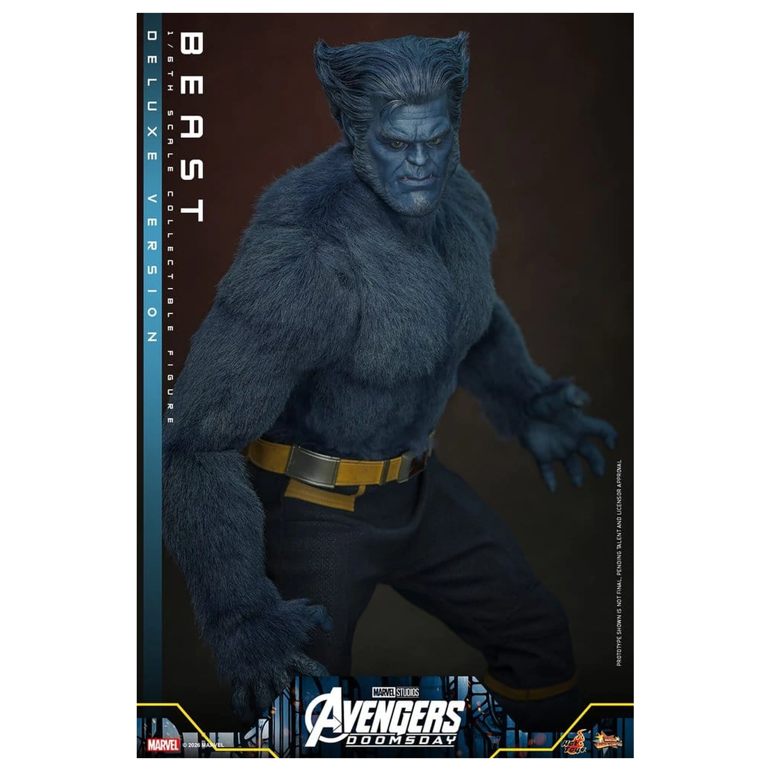 Marvel X-Men Movie Masterpiece akcijska figura 1/6 Beast (Deluxe verzija) 33 cm fotografija proizvoda