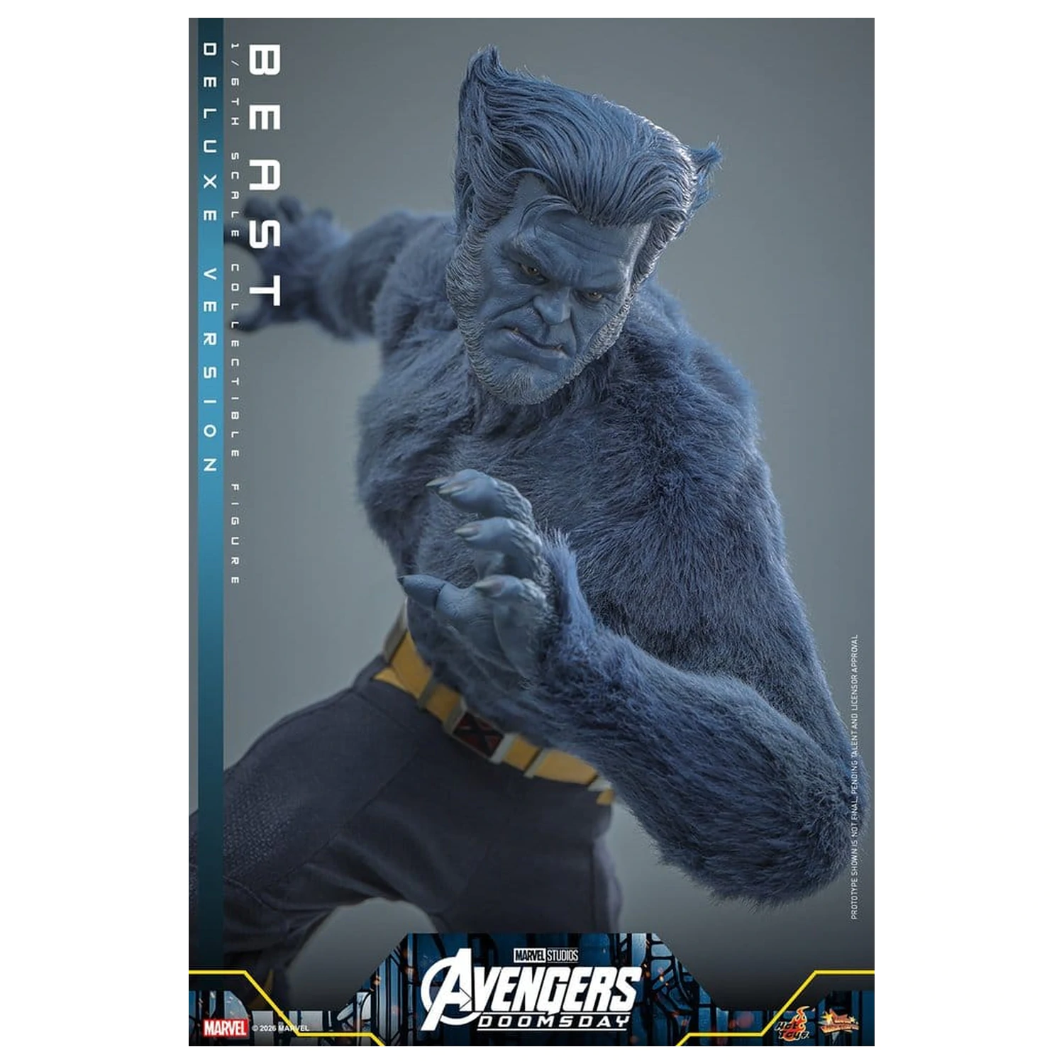 Marvel X-Men Movie Masterpiece akcijska figura 1/6 Beast (Deluxe verzija) 33 cm fotografija proizvoda