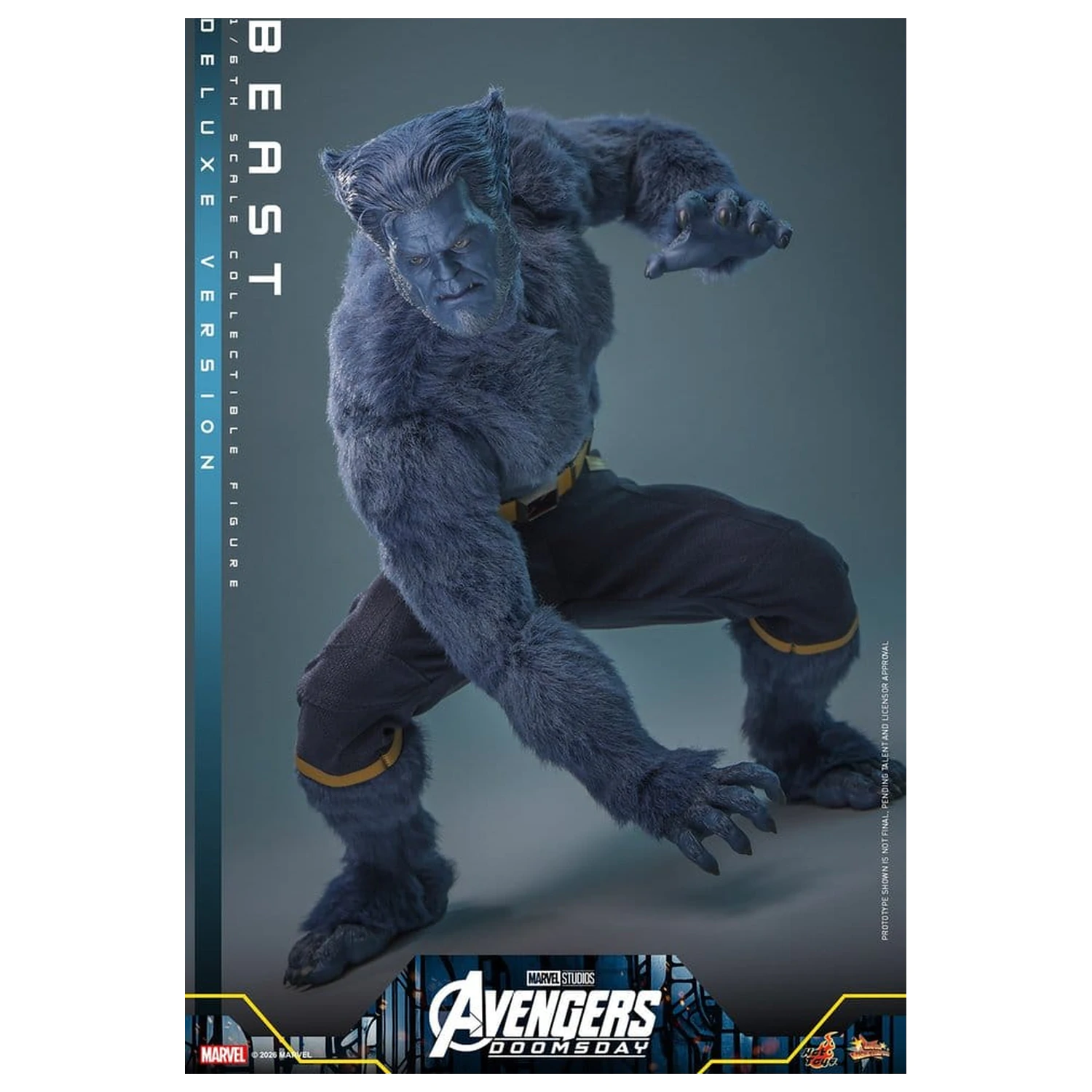 Marvel X-Men Movie Masterpiece akcijska figura 1/6 Beast (Deluxe verzija) 33 cm fotografija proizvoda