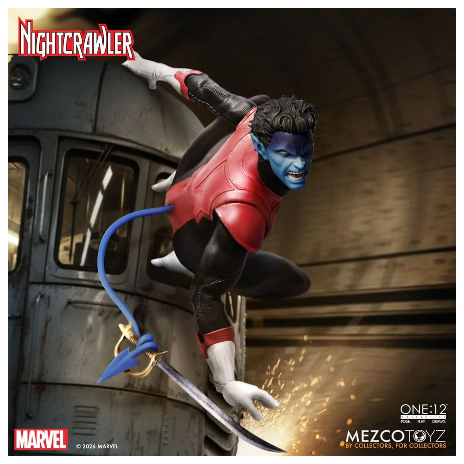 Marvel X-Men One:12 Collective Akcijska figura 1/12 Nightcrawler 16 cm fotografija proizvoda