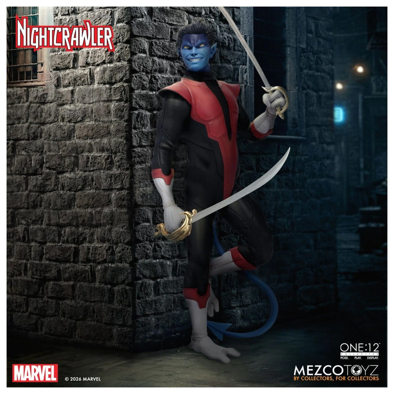 Marvel X-Men One:12 Collective Akcijska figura 1/12 Nightcrawler 16 cm fotografija proizvoda