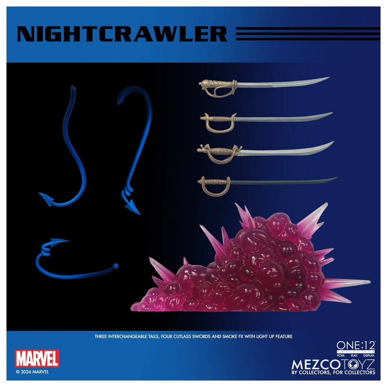 Marvel X-Men One:12 Collective Akcijska figura 1/12 Nightcrawler 16 cm fotografija proizvoda