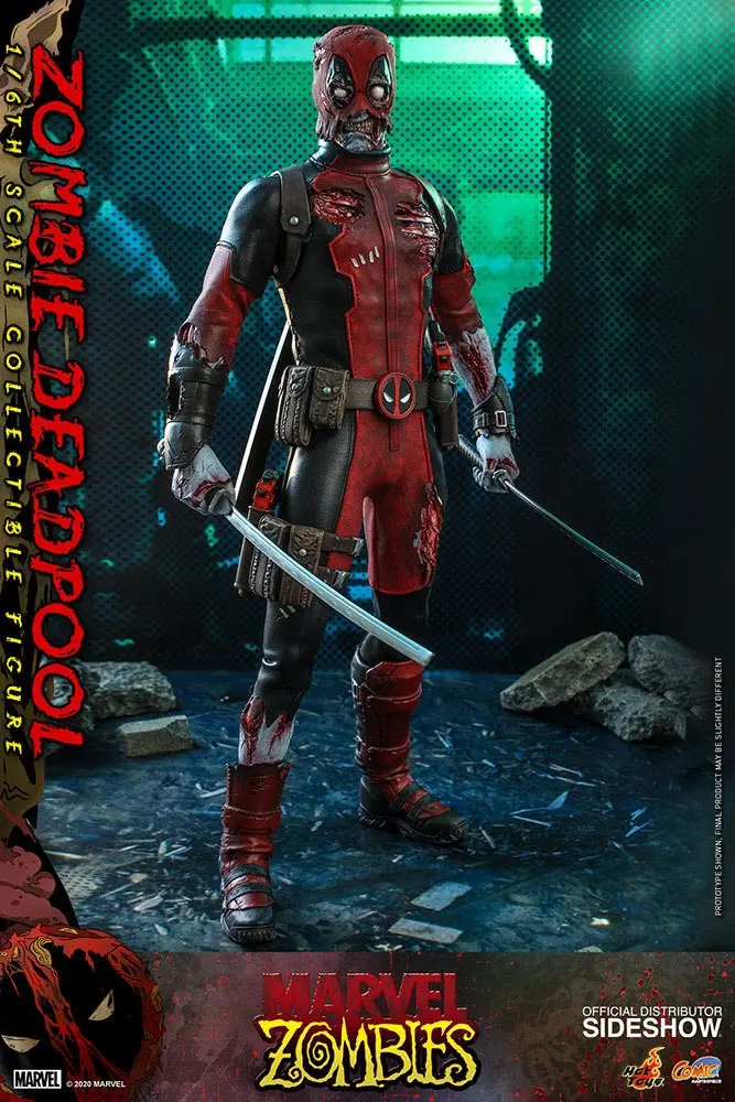 Marvel Zombies Comic Masterpiece akcijska figura 1/6 Zombie Deadpool 31 cm fotografija proizvoda