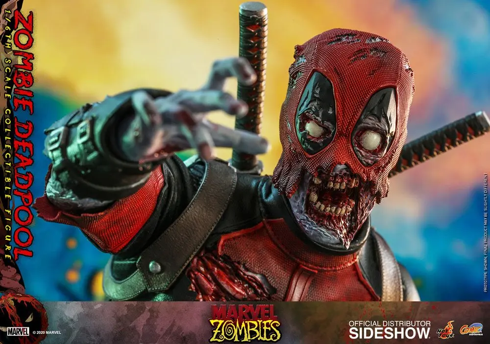 Marvel Zombies Comic Masterpiece akcijska figura 1/6 Zombie Deadpool 31 cm fotografija proizvoda