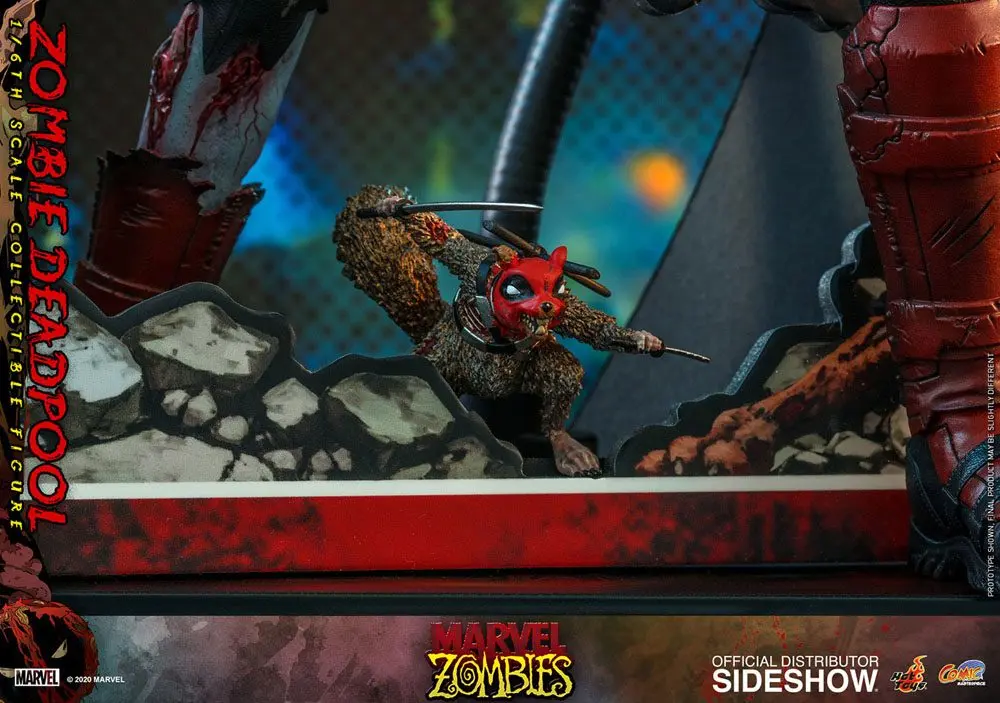 Marvel Zombies Comic Masterpiece akcijska figura 1/6 Zombie Deadpool 31 cm fotografija proizvoda