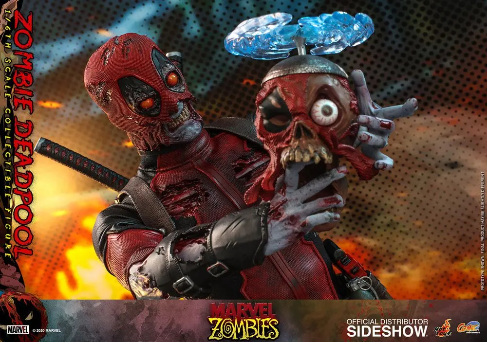 Marvel Zombies Comic Masterpiece akcijska figura 1/6 Zombie Deadpool 31 cm fotografija proizvoda