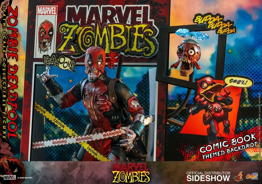 Marvel Zombies Comic Masterpiece akcijska figura 1/6 Zombie Deadpool 31 cm fotografija proizvoda