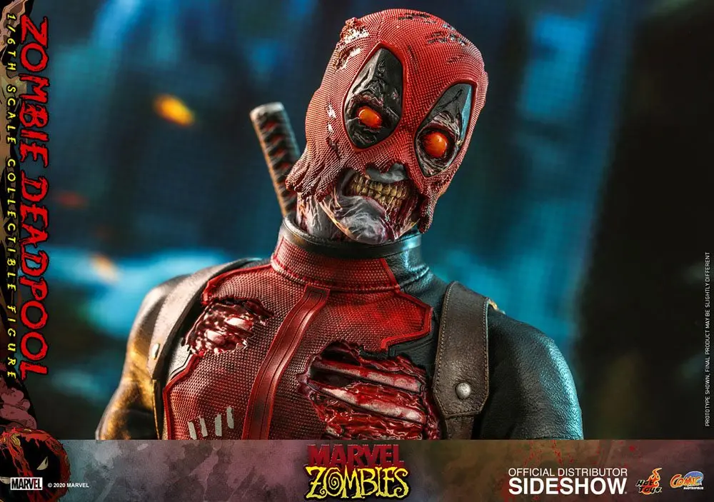 Marvel Zombies Comic Masterpiece akcijska figura 1/6 Zombie Deadpool 31 cm fotografija proizvoda