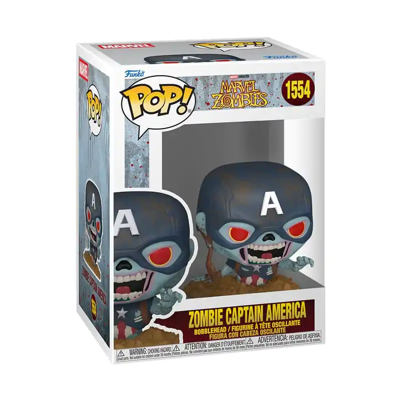 Marvel Zombies Funko POP! Marvel vinilna figura Captain America 9 cm fotografija proizvoda