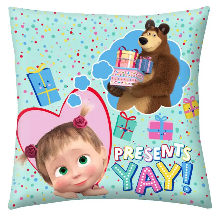 Masha and the Bear Jastuk, Dekorativni jastuk 40*40 cm fotografija proizvoda